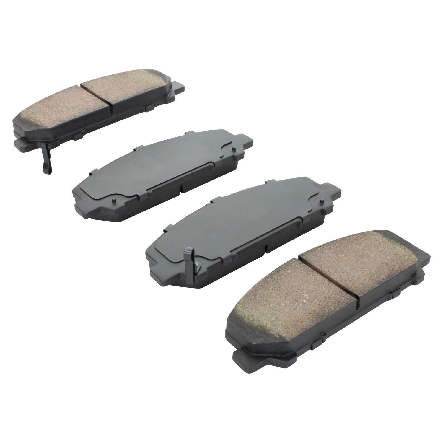 Angle View of Front Disc Brake Pad Set MPA 1000-1286C