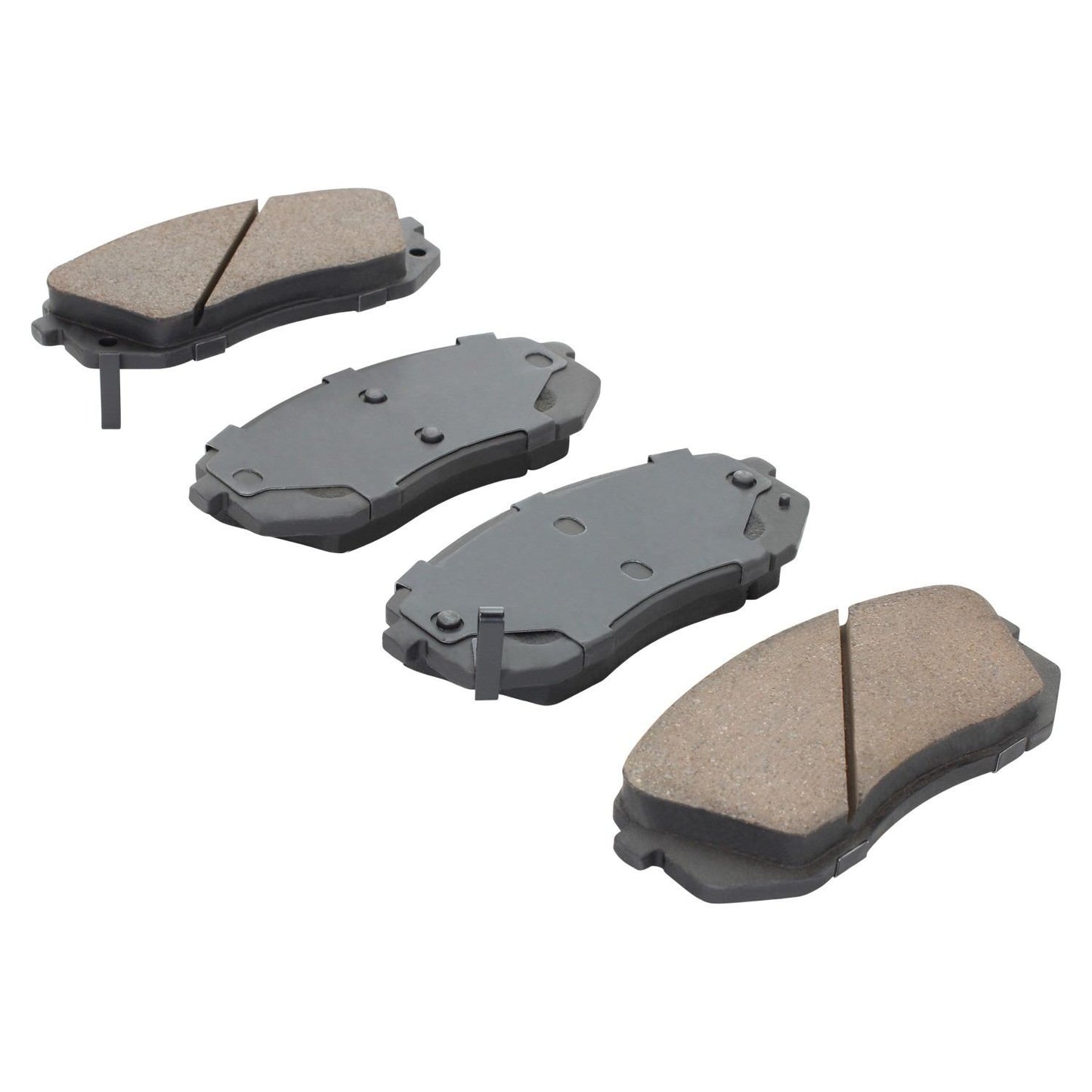 Angle View of Front Disc Brake Pad Set MPA 1000-1295C