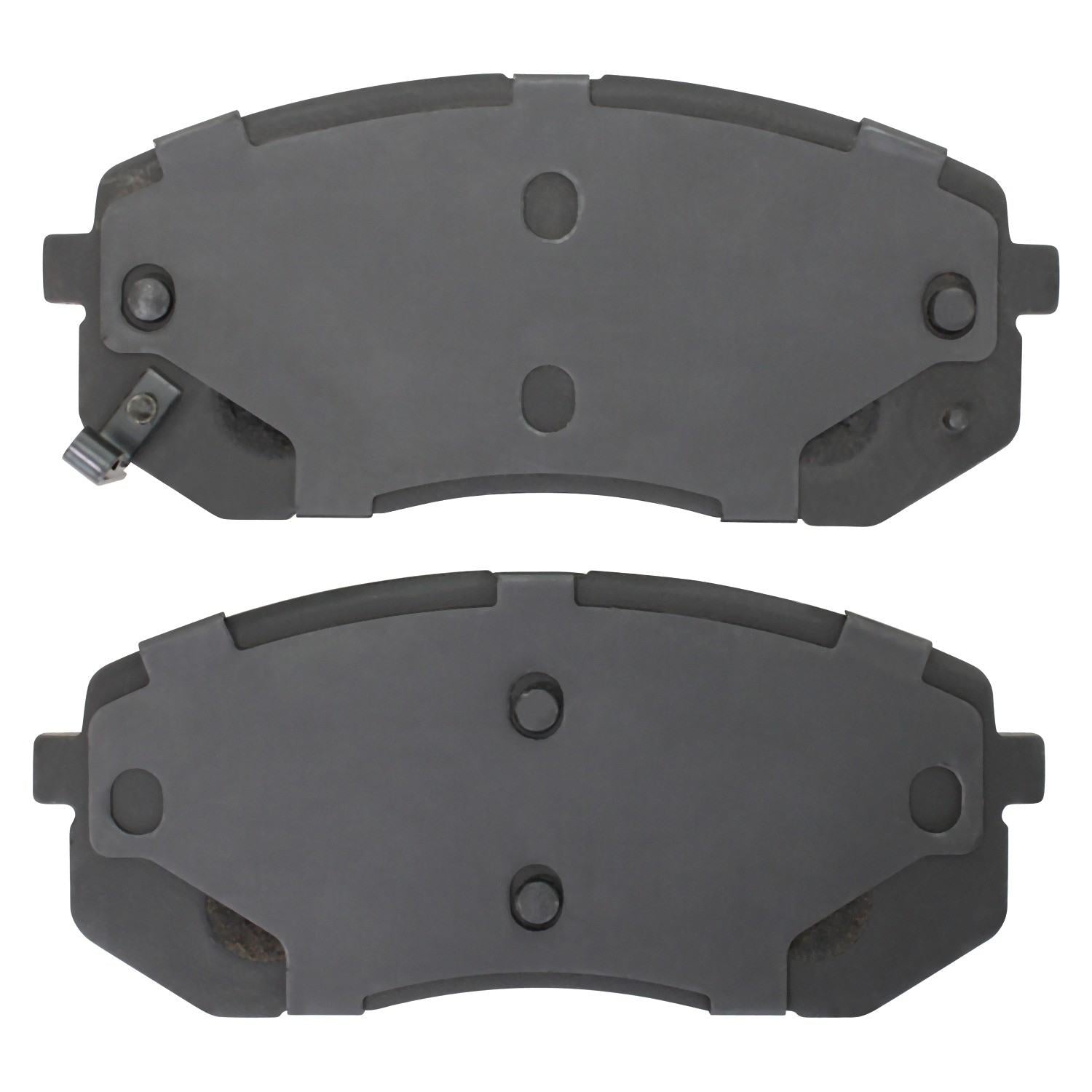 Back View of Front Disc Brake Pad Set MPA 1000-1295C