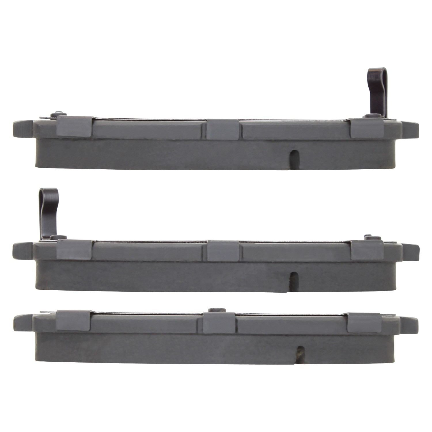 Top View of Front Disc Brake Pad Set MPA 1000-1295C