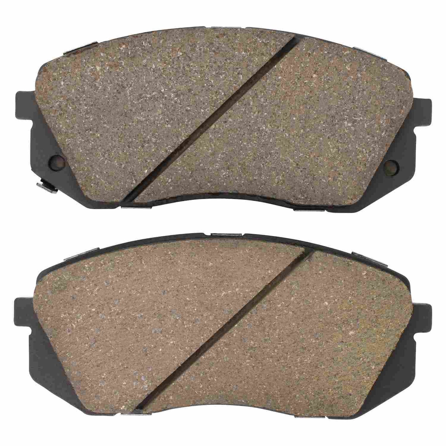 Front View of Front Disc Brake Pad Set MPA 1000-1295M