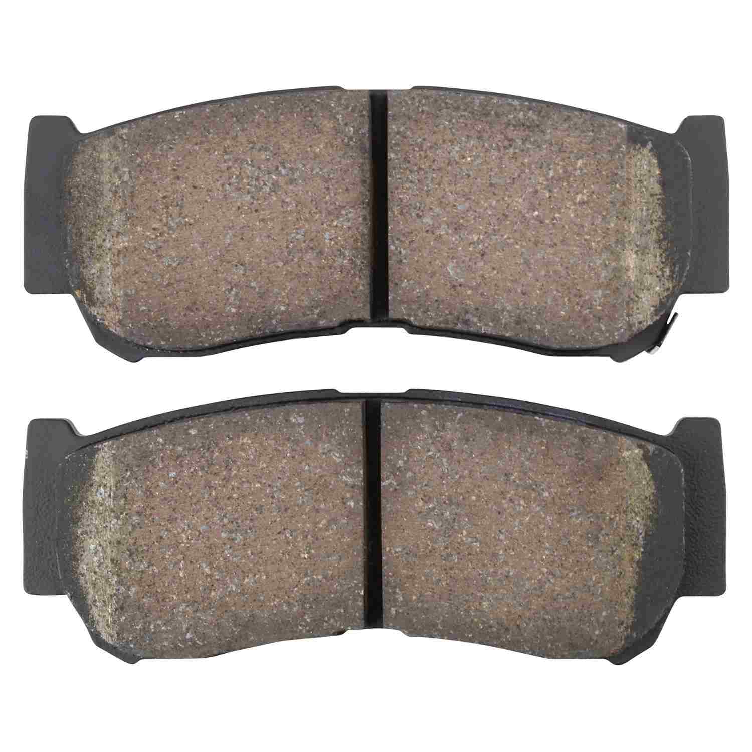 Front View of Rear Disc Brake Pad Set MPA 1000-1297C