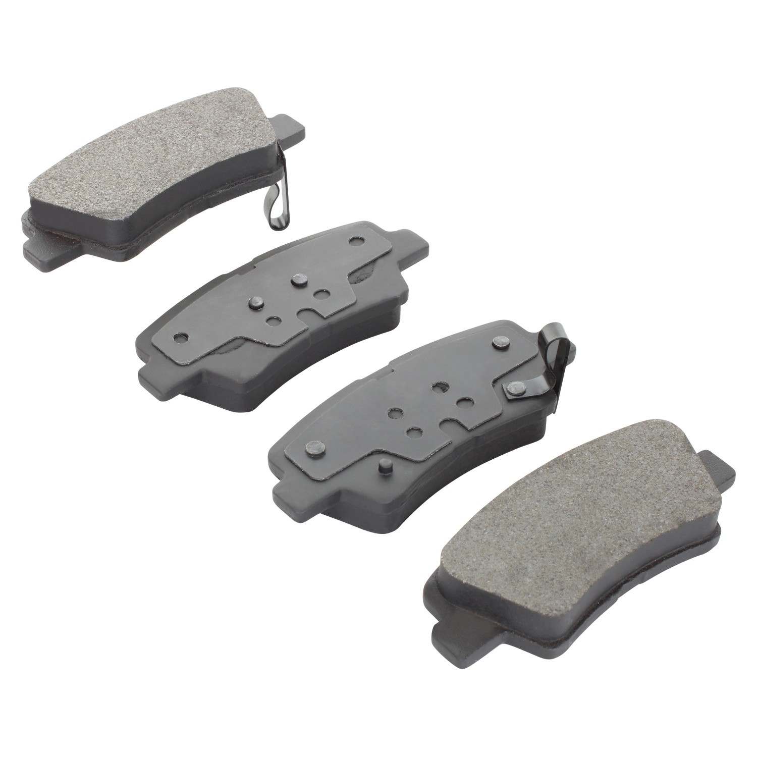 Angle View of Rear Disc Brake Pad Set MPA 1000-1313M