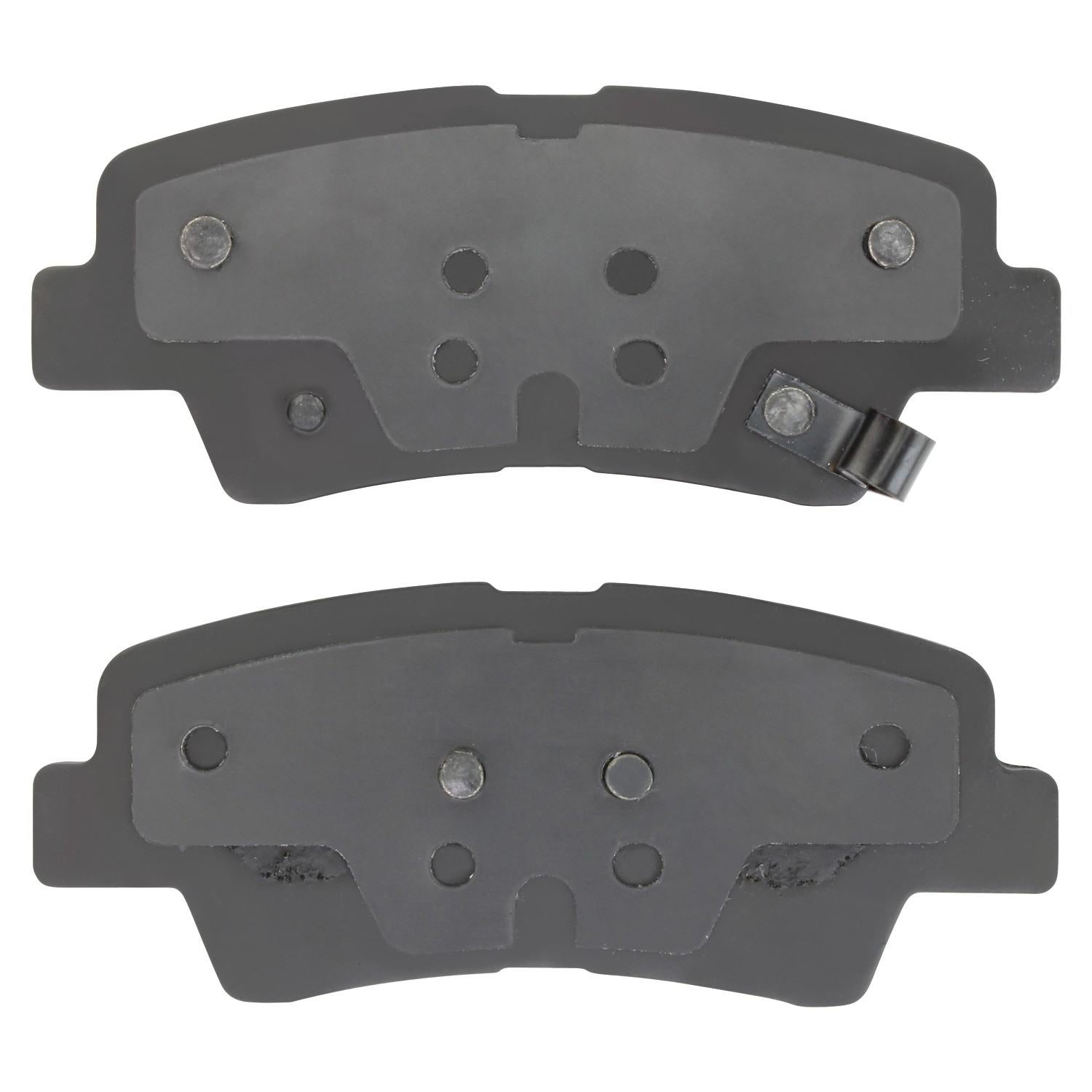 Back View of Rear Disc Brake Pad Set MPA 1000-1313M