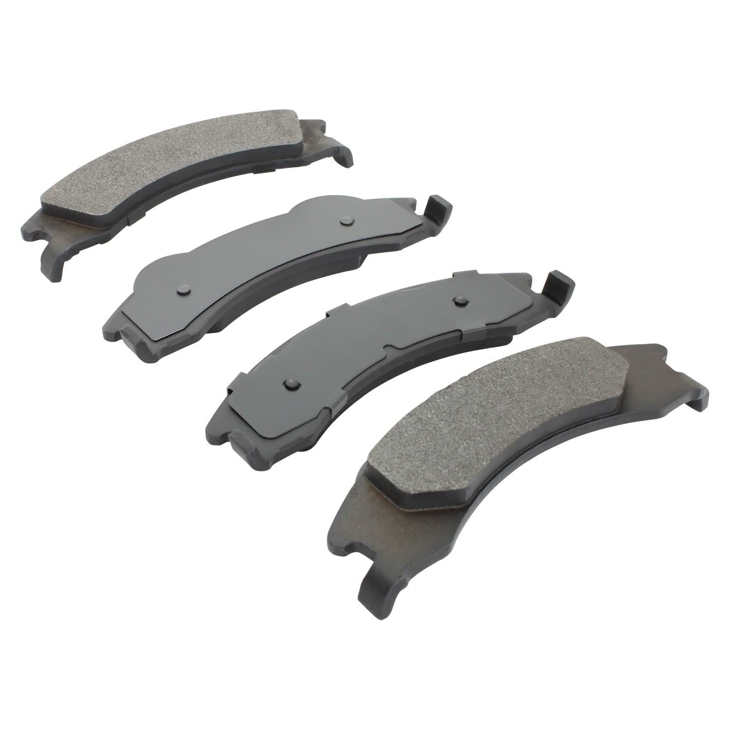 Angle View of Rear Disc Brake Pad Set MPA 1000-1329M