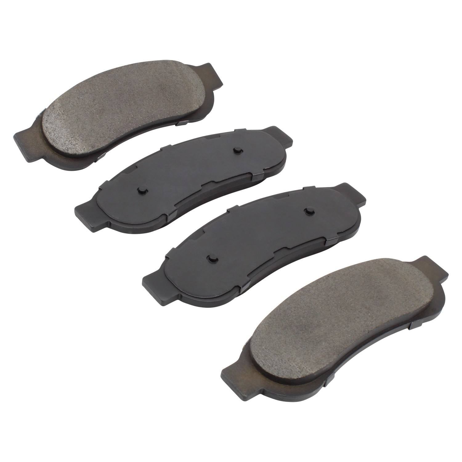 Angle View of Rear Disc Brake Pad Set MPA 1000-1334M