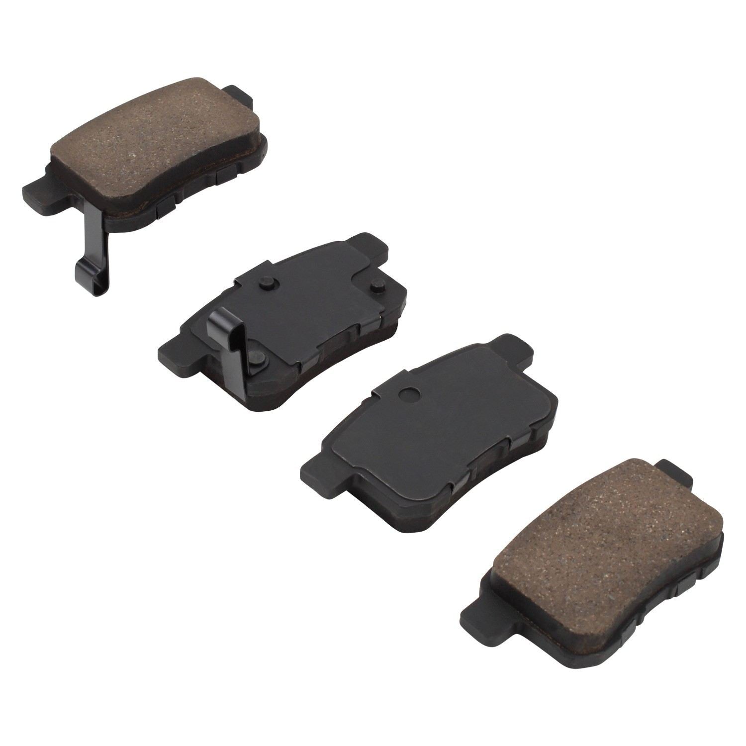 Angle View of Rear Disc Brake Pad Set MPA 1000-1336C