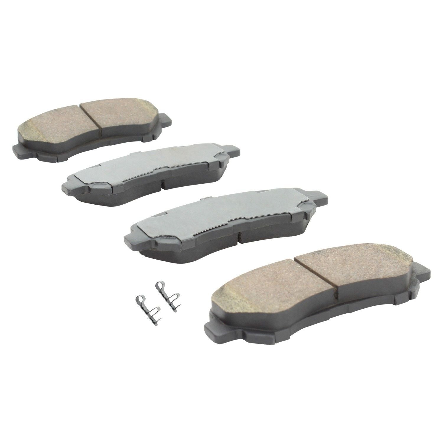 Angle View of Front Disc Brake Pad Set MPA 1000-1338C