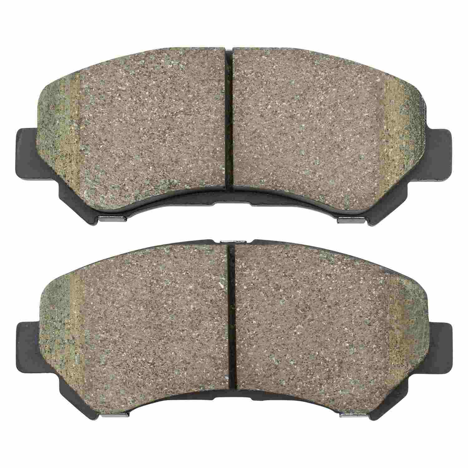 Front View of Front Disc Brake Pad Set MPA 1000-1338M