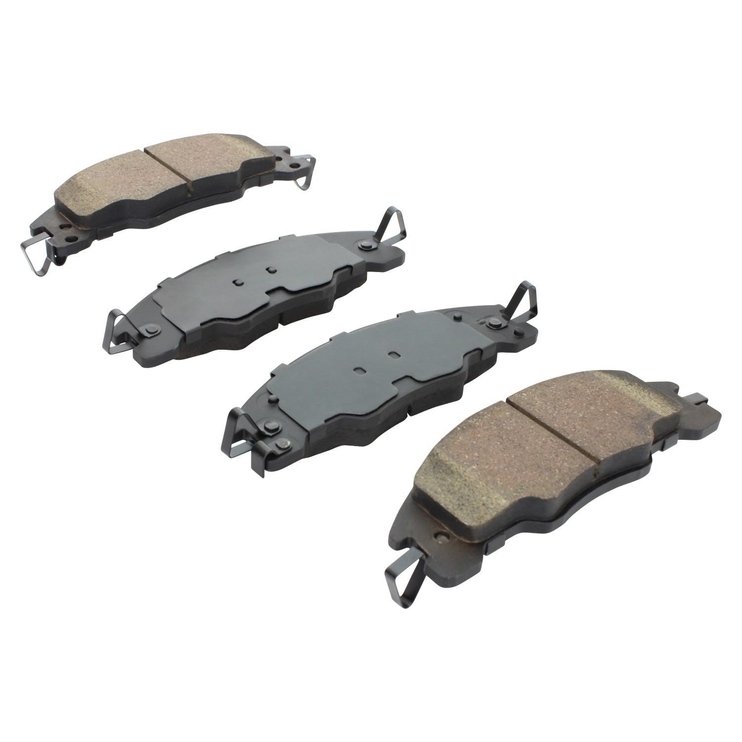 Angle View of Front Disc Brake Pad Set MPA 1000-1339M