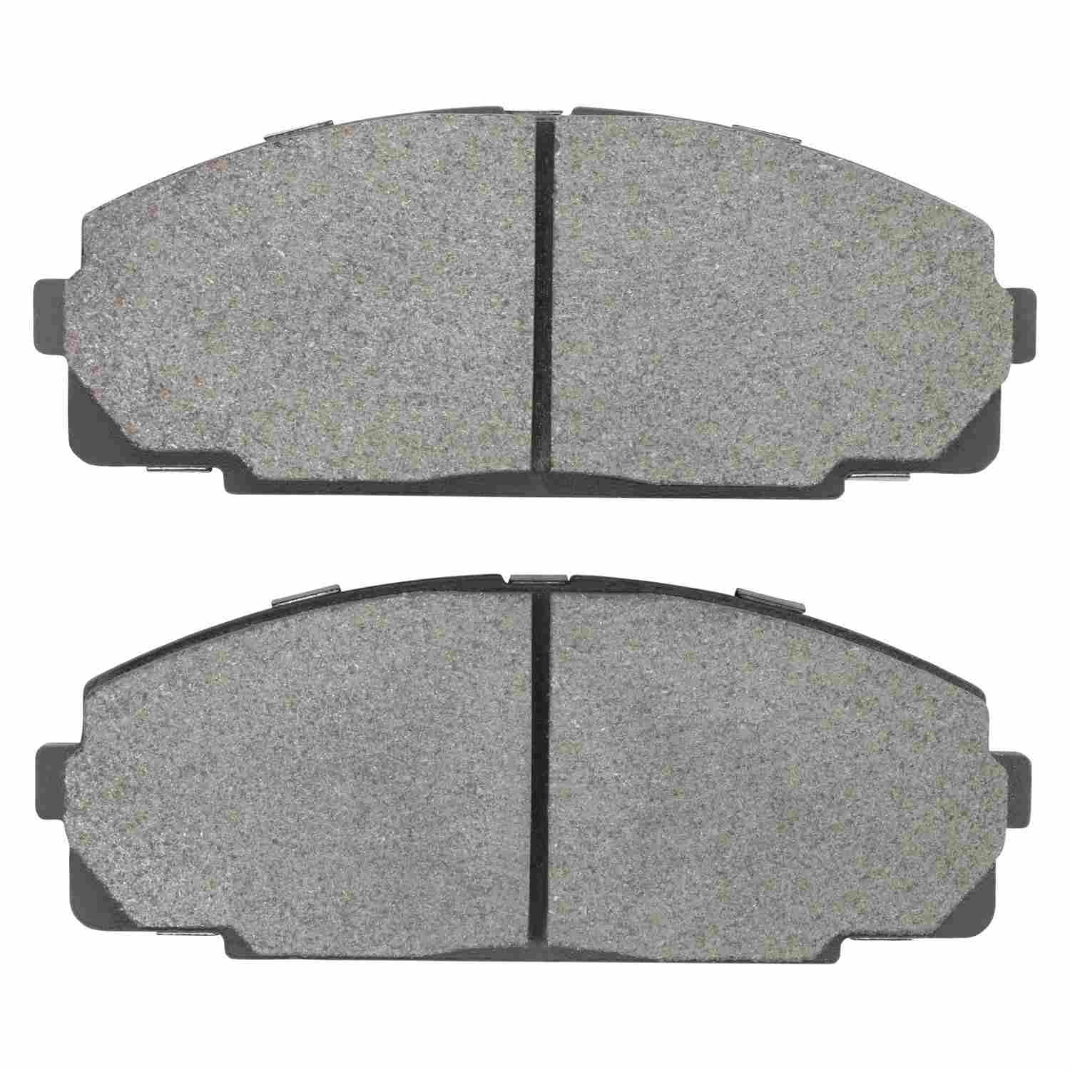 Front View of Front Disc Brake Pad Set MPA 1000-1344M