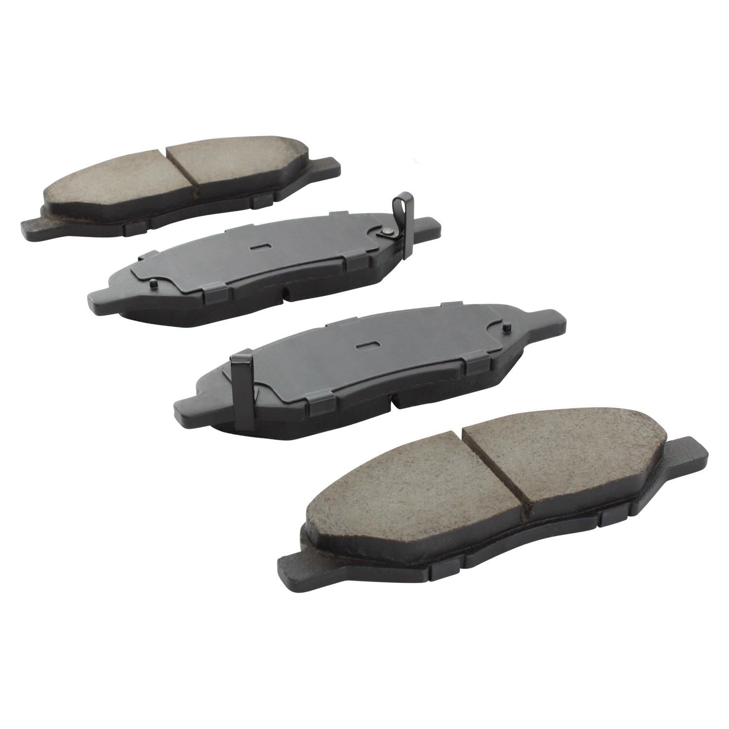 Angle View of Front Disc Brake Pad Set MPA 1000-1345C