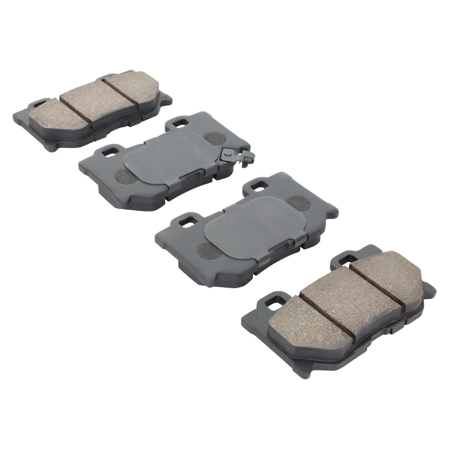 Angle View of Rear Disc Brake Pad Set MPA 1000-1347C