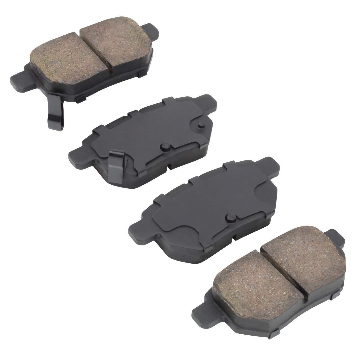 Angle View of Rear Disc Brake Pad Set MPA 1000-1354C