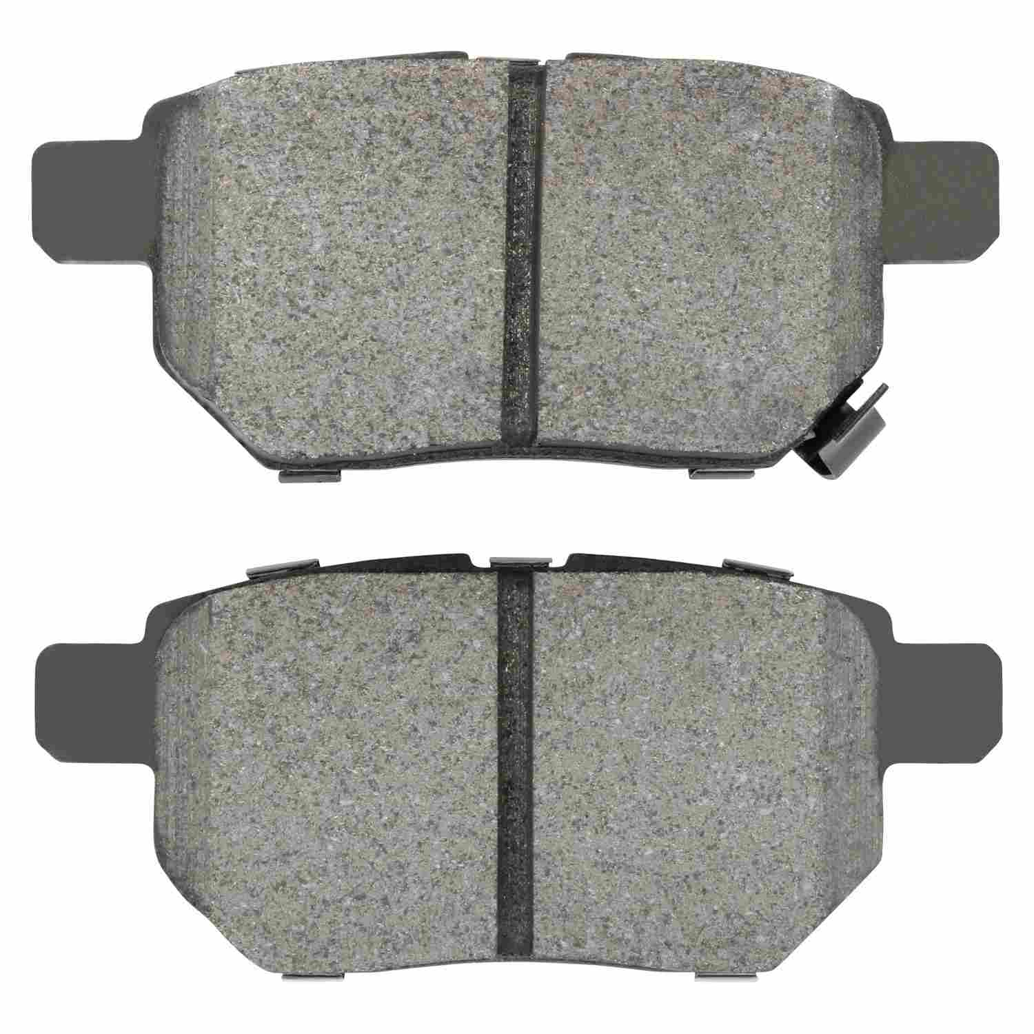 Front View of Rear Disc Brake Pad Set MPA 1000-1354M