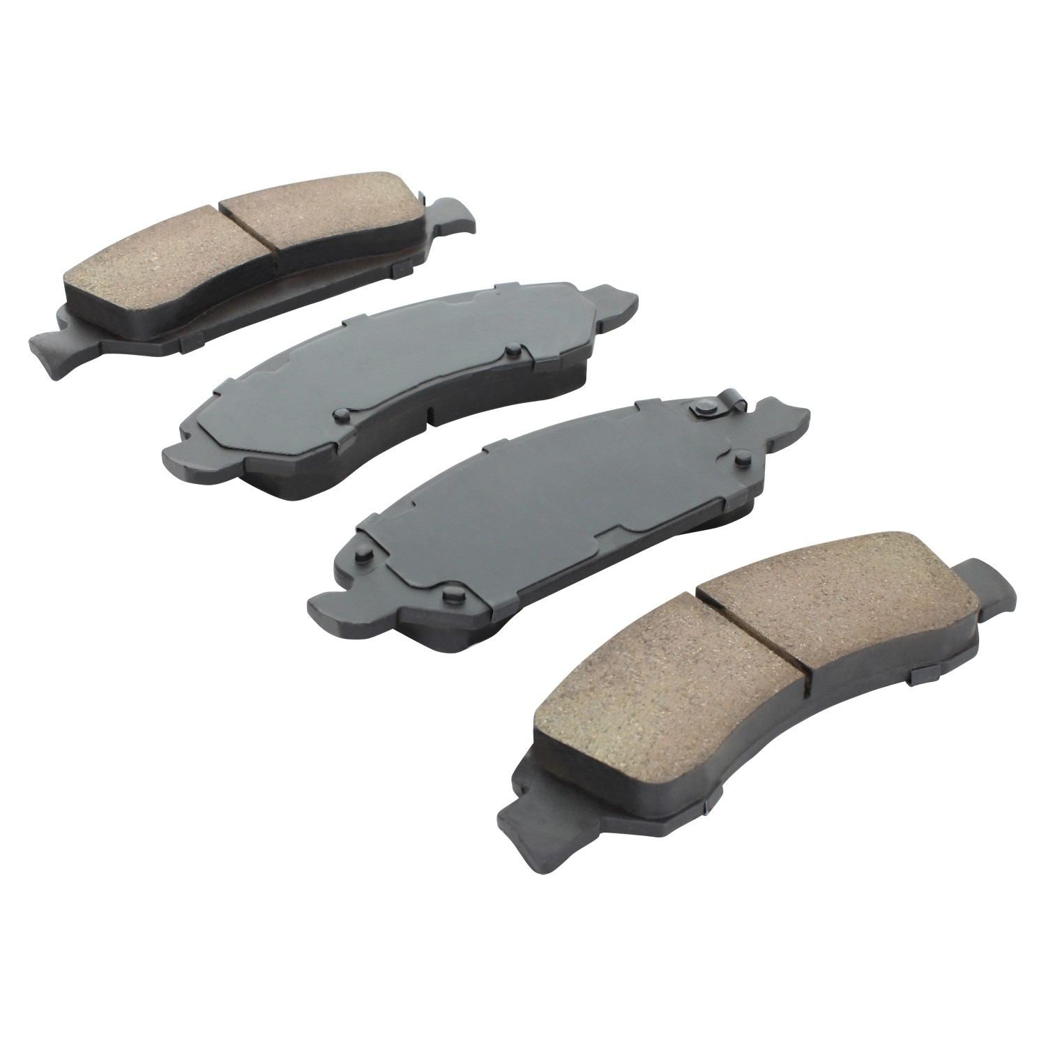 Angle View of Front Disc Brake Pad Set MPA 1000-1363C