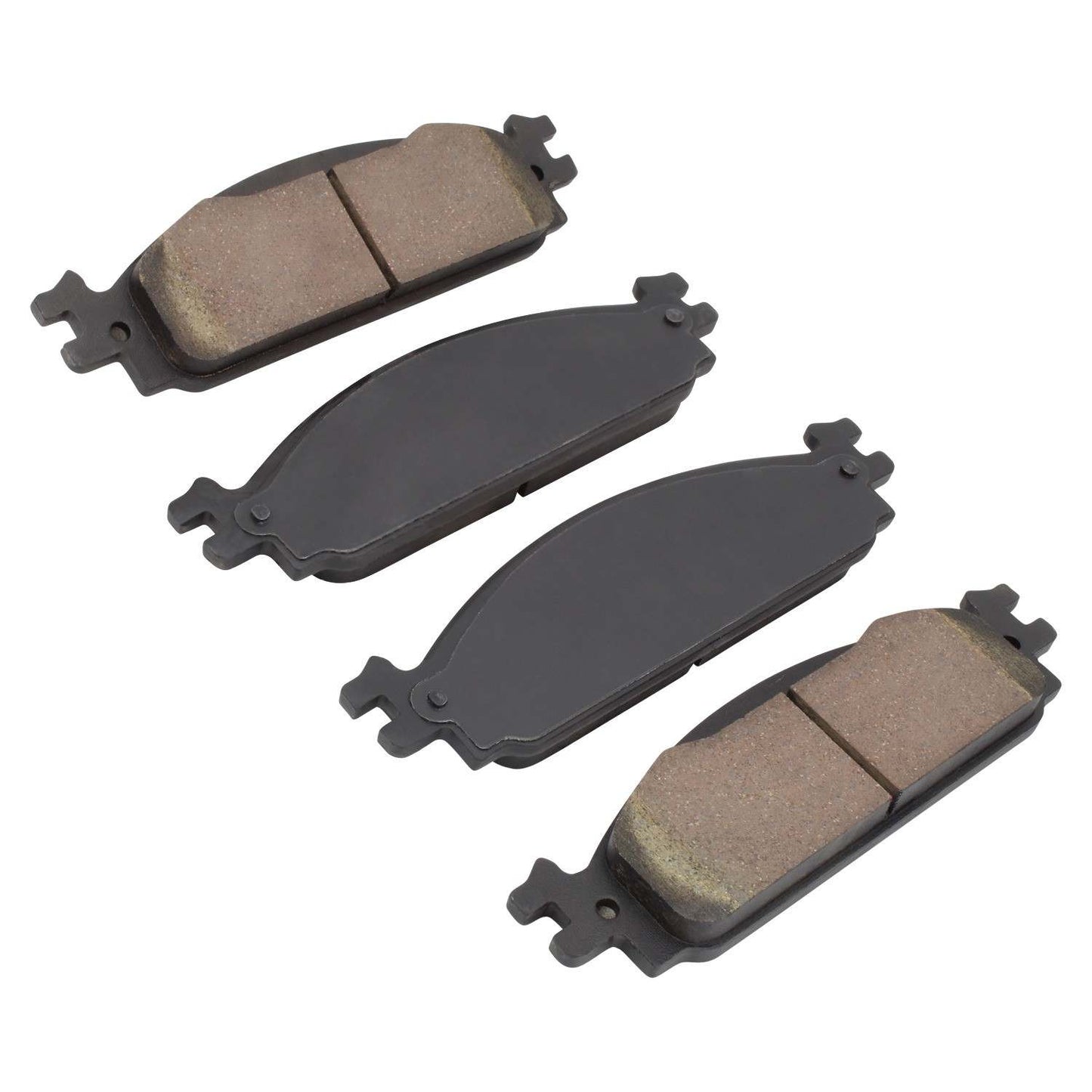 Angle View of Front Disc Brake Pad Set MPA 1000-1376C