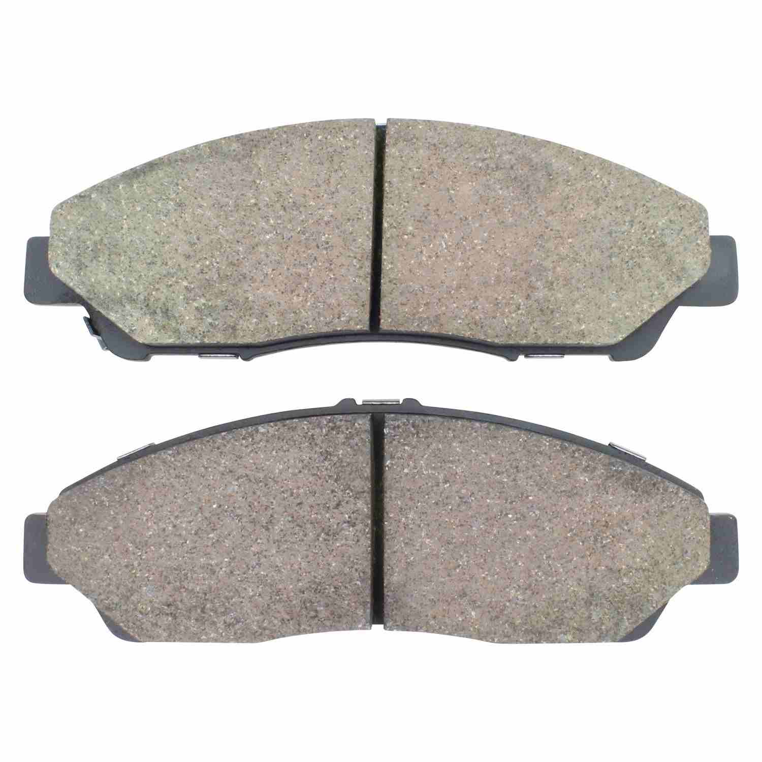 Front View of Front Disc Brake Pad Set MPA 1000-1378C