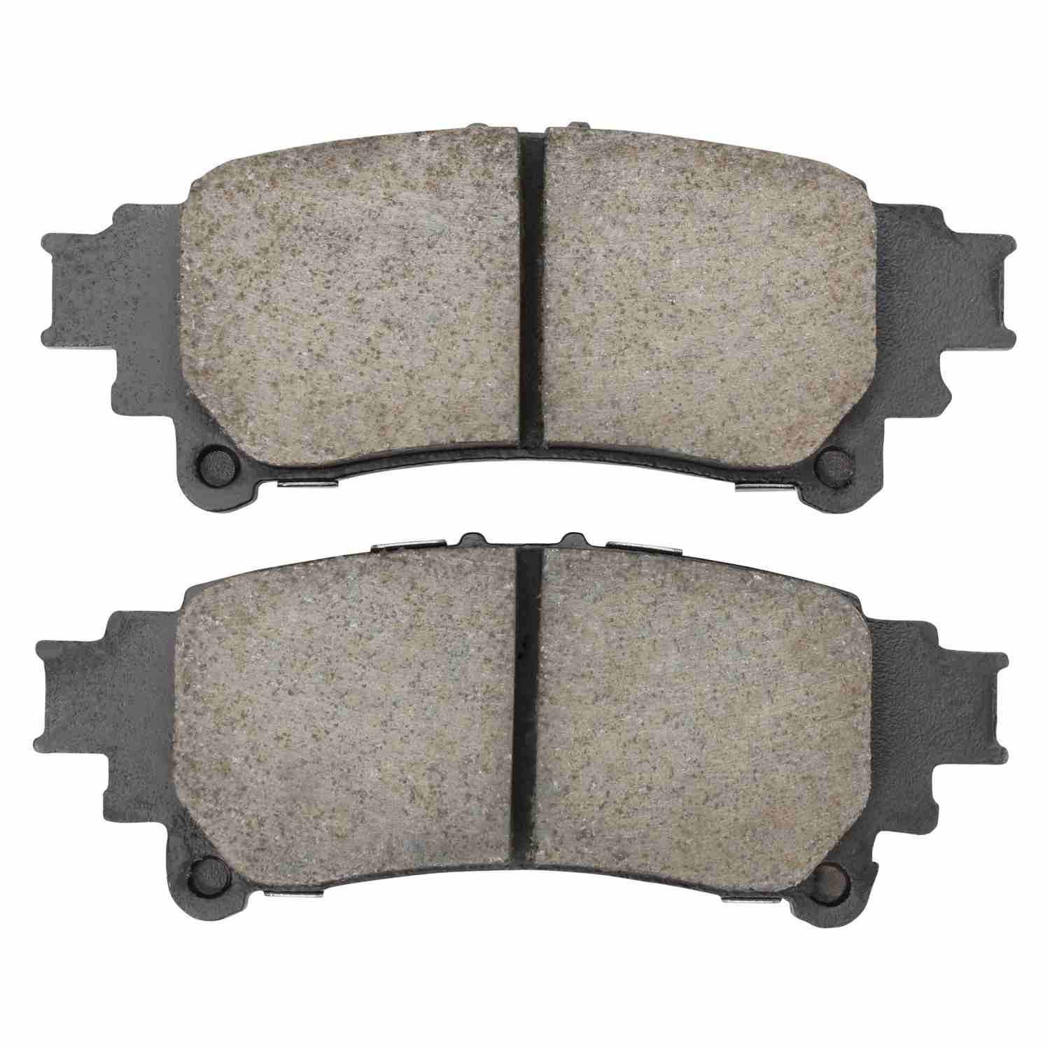 Front View of Rear Disc Brake Pad Set MPA 1000-1391C