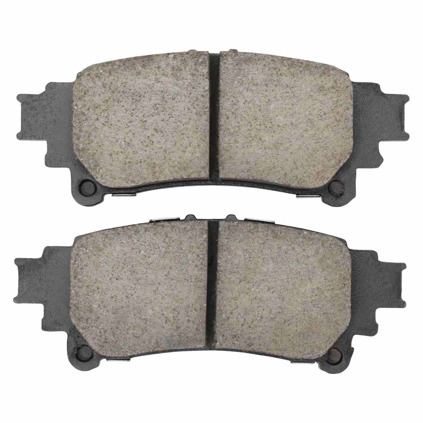 Front View of Rear Disc Brake Pad Set MPA 1000-1391M