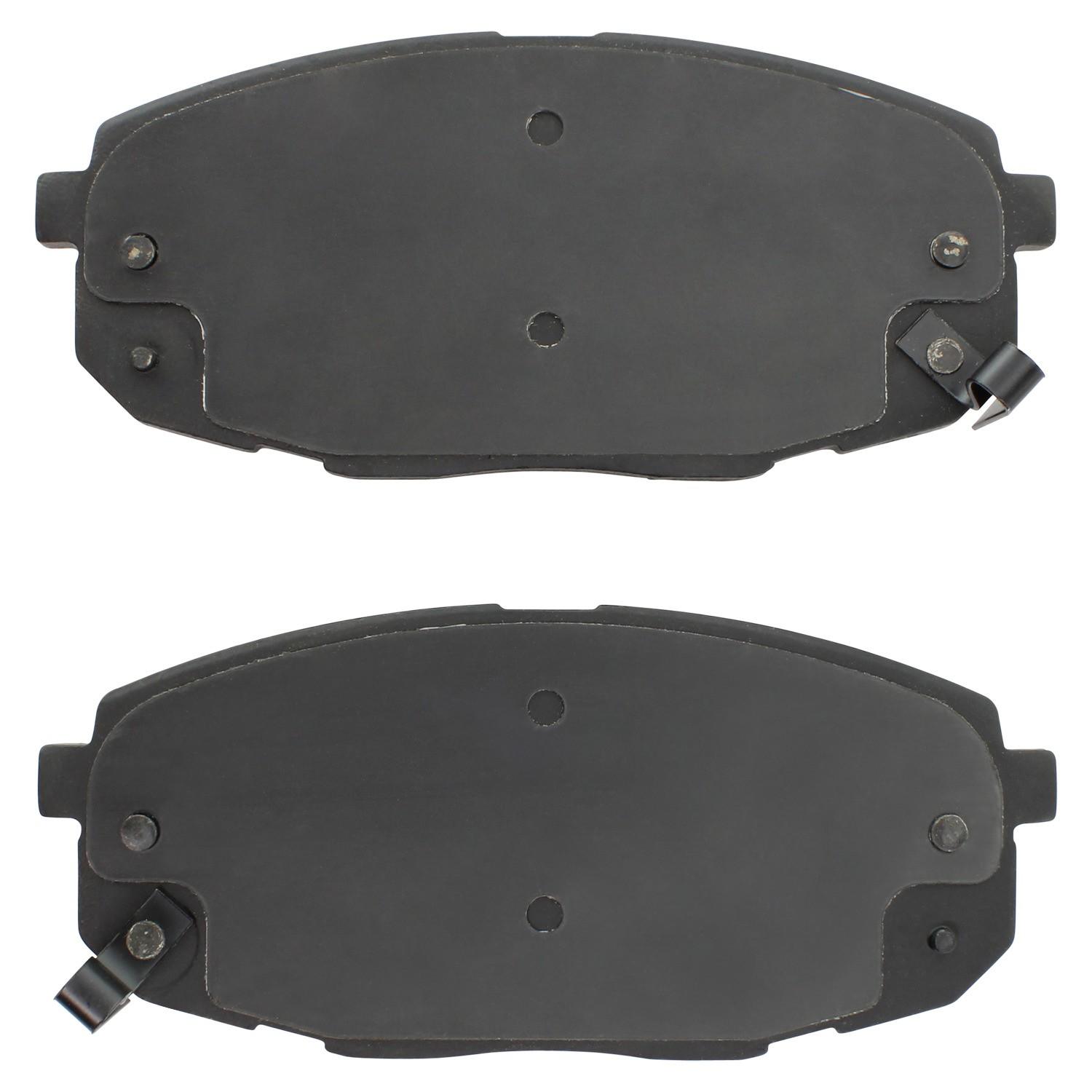 Back View of Front Disc Brake Pad Set MPA 1000-1397C