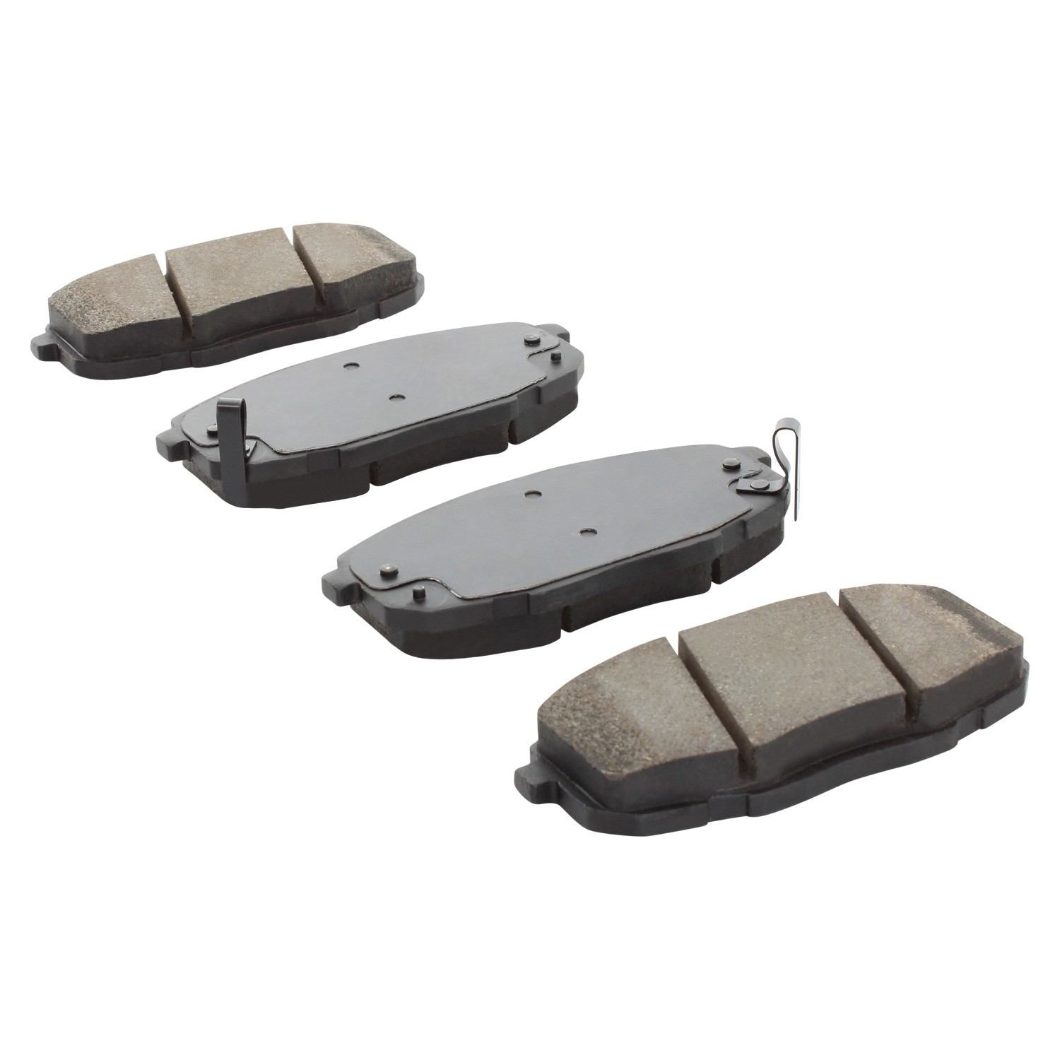 Angle View of Front Disc Brake Pad Set MPA 1000-1397M