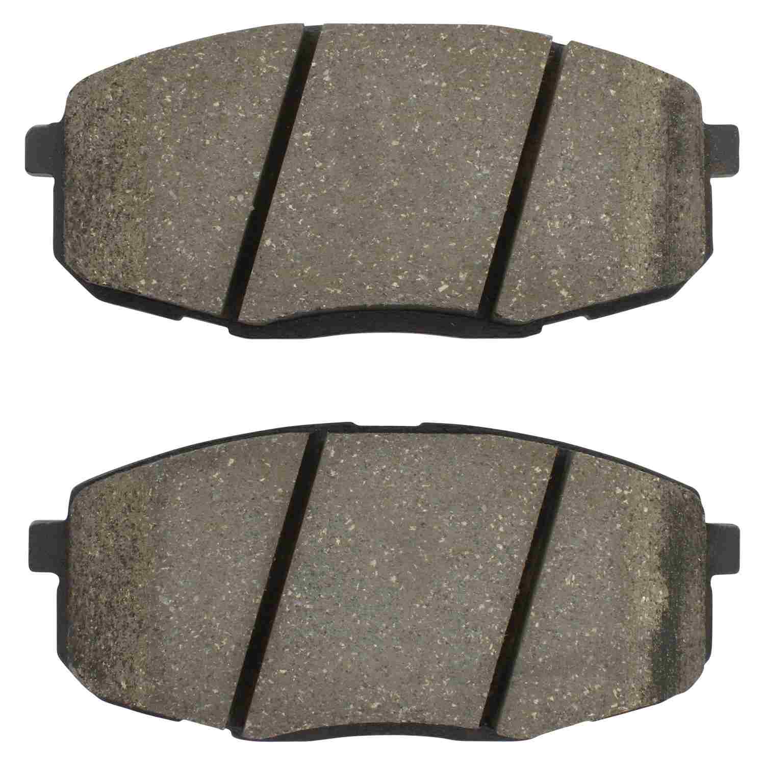 Front View of Front Disc Brake Pad Set MPA 1000-1397M