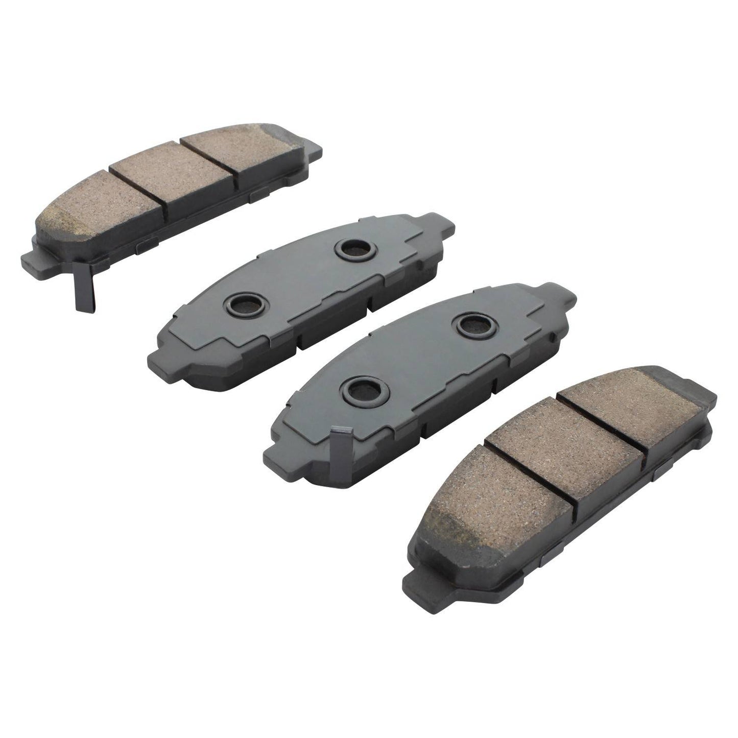 Angle View of Front Disc Brake Pad Set MPA 1000-1401C