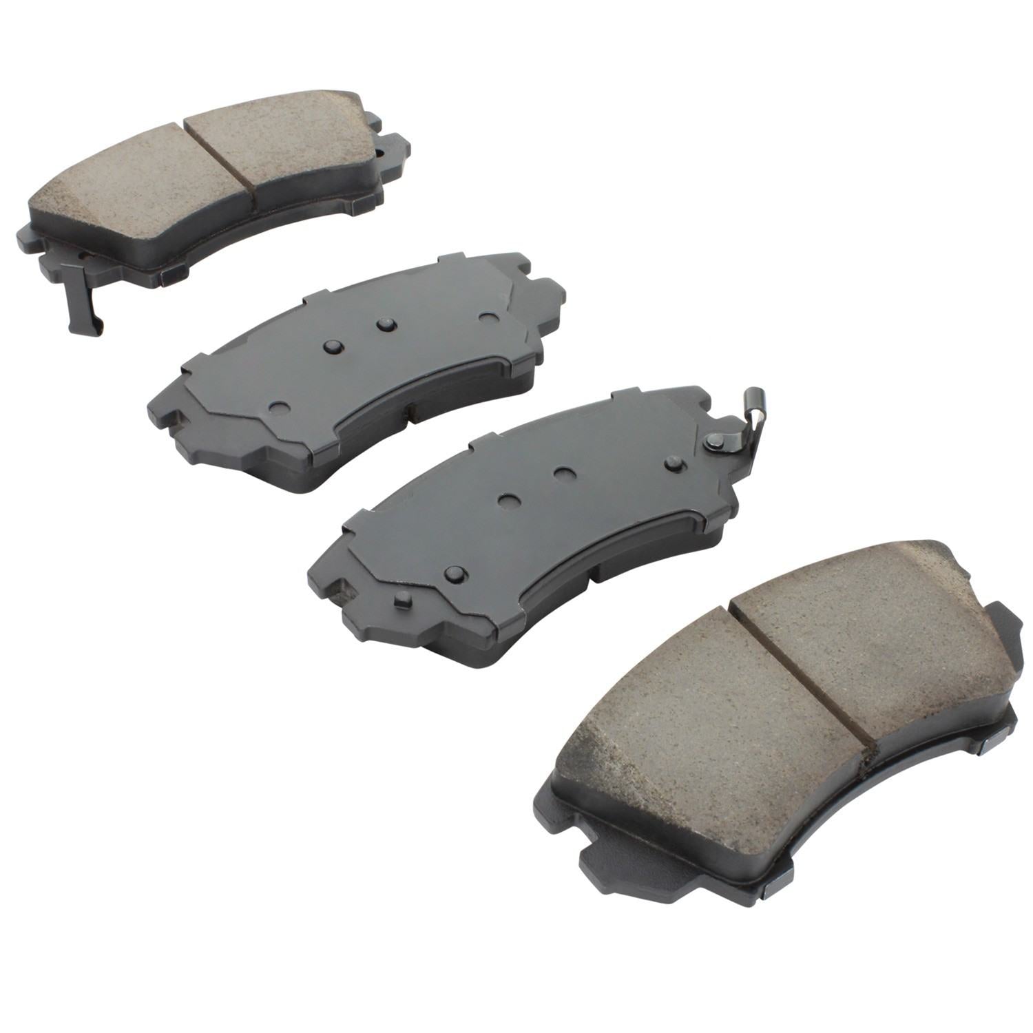 Angle View of Front Disc Brake Pad Set MPA 1000-1404M