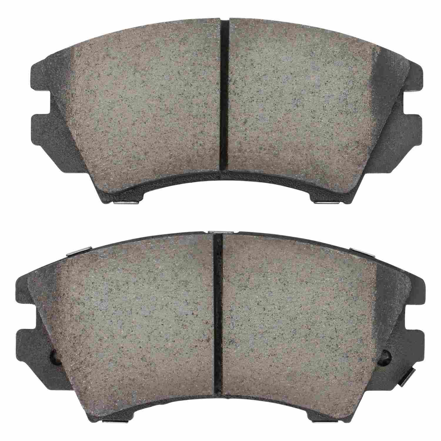 Front View of Front Disc Brake Pad Set MPA 1000-1404M