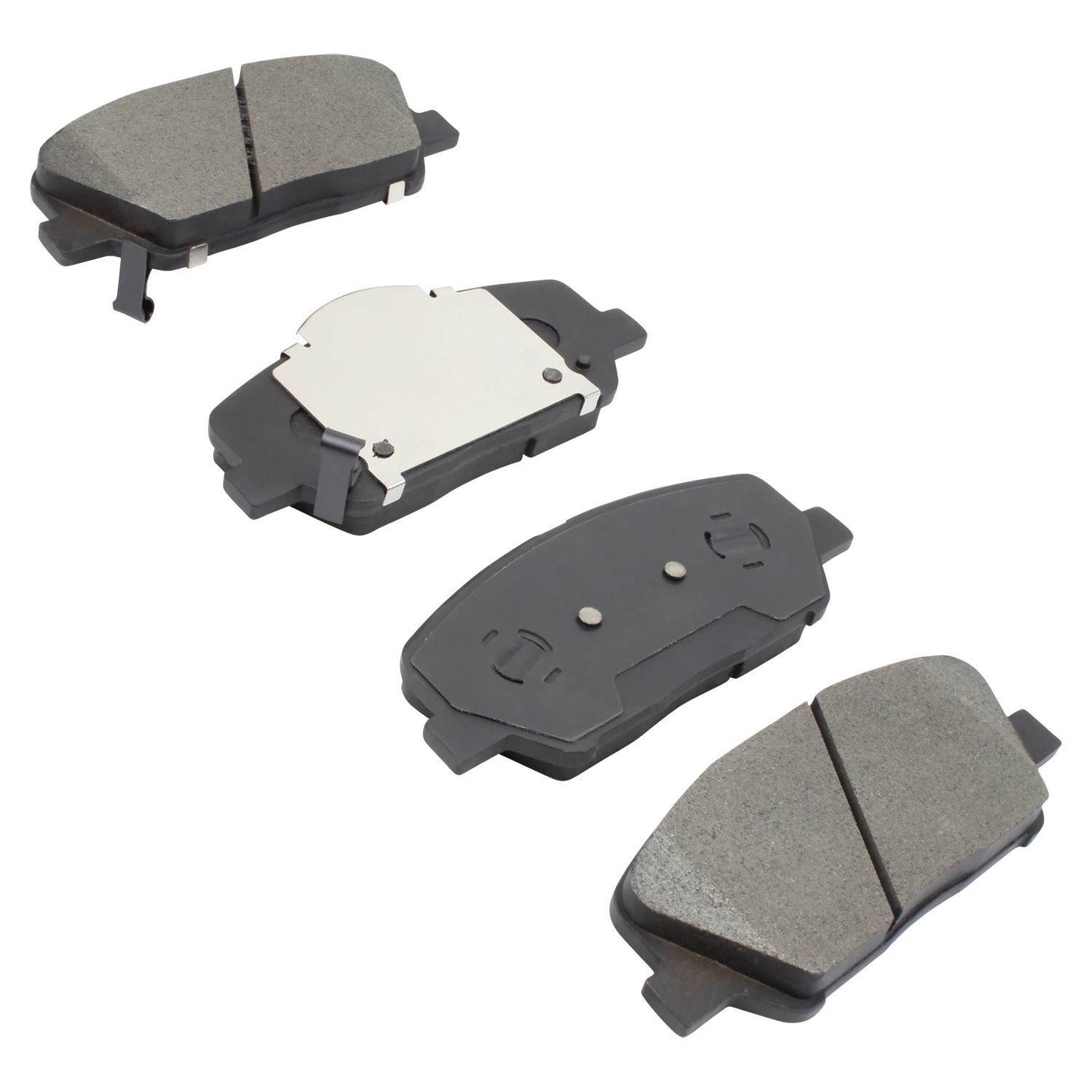 Angle View of Front Disc Brake Pad Set MPA 1000-1413M