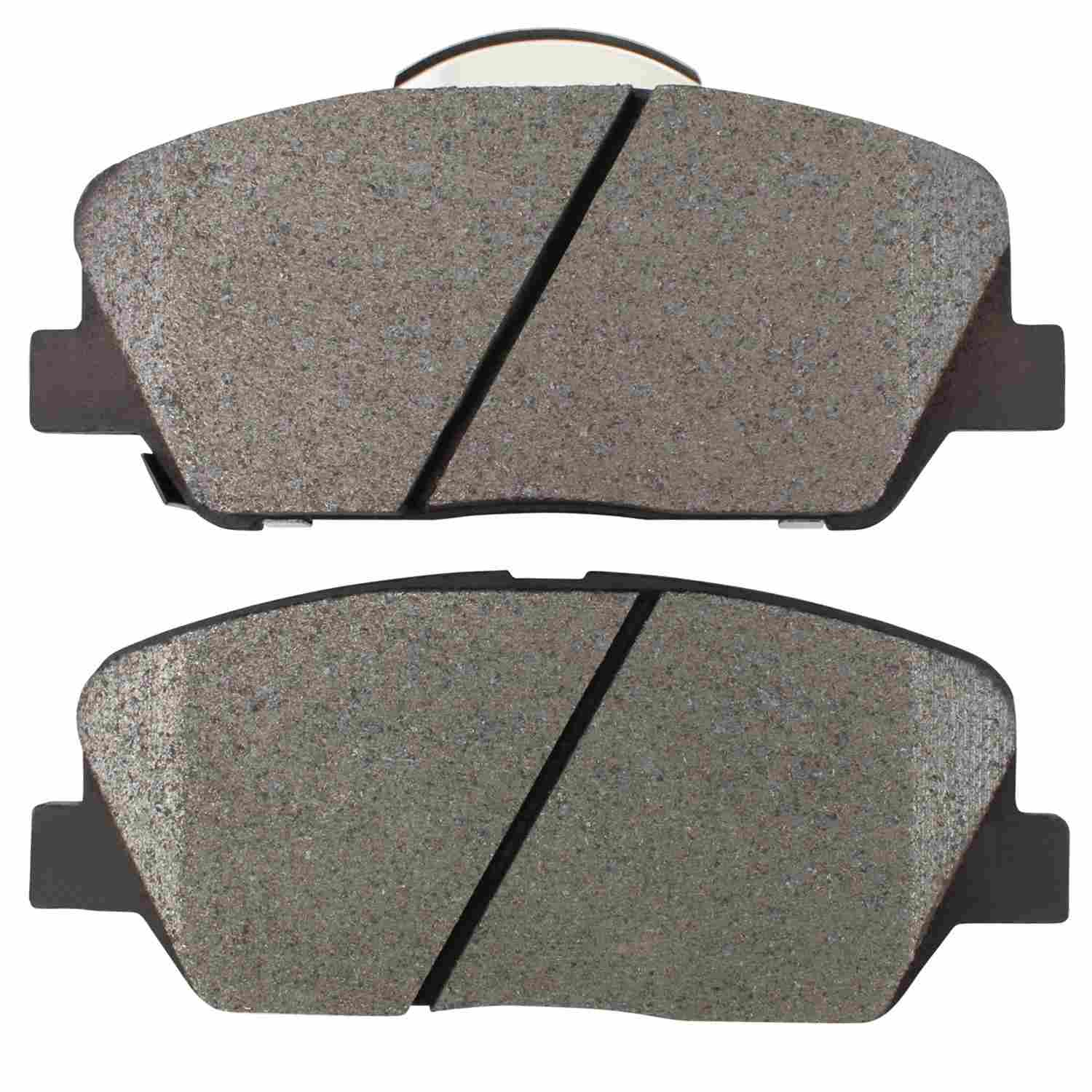 Front View of Front Disc Brake Pad Set MPA 1000-1413M