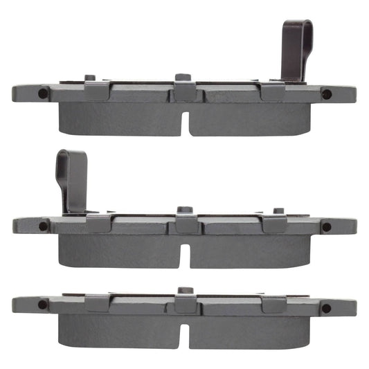 Top View of Rear Disc Brake Pad Set MPA 1000-1423M