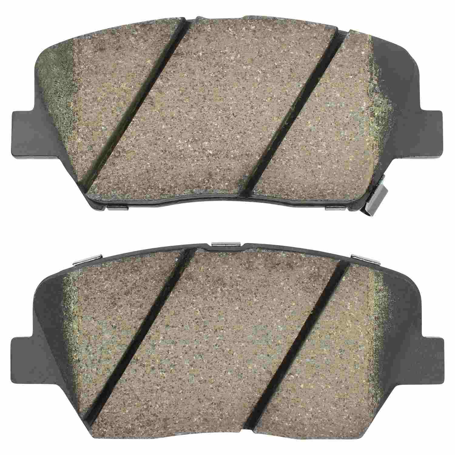 Front View of Front Disc Brake Pad Set MPA 1000-1432C