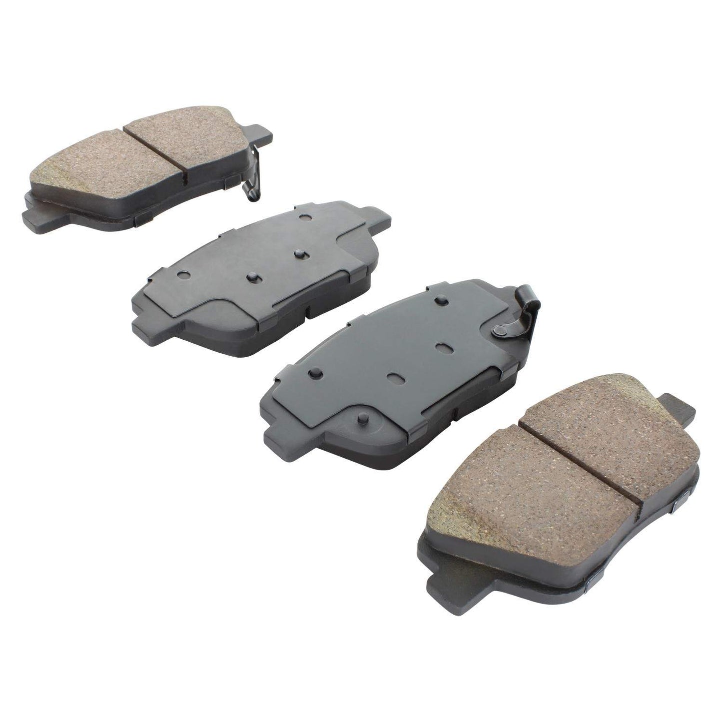 Angle View of Front Disc Brake Pad Set MPA 1000-1444C