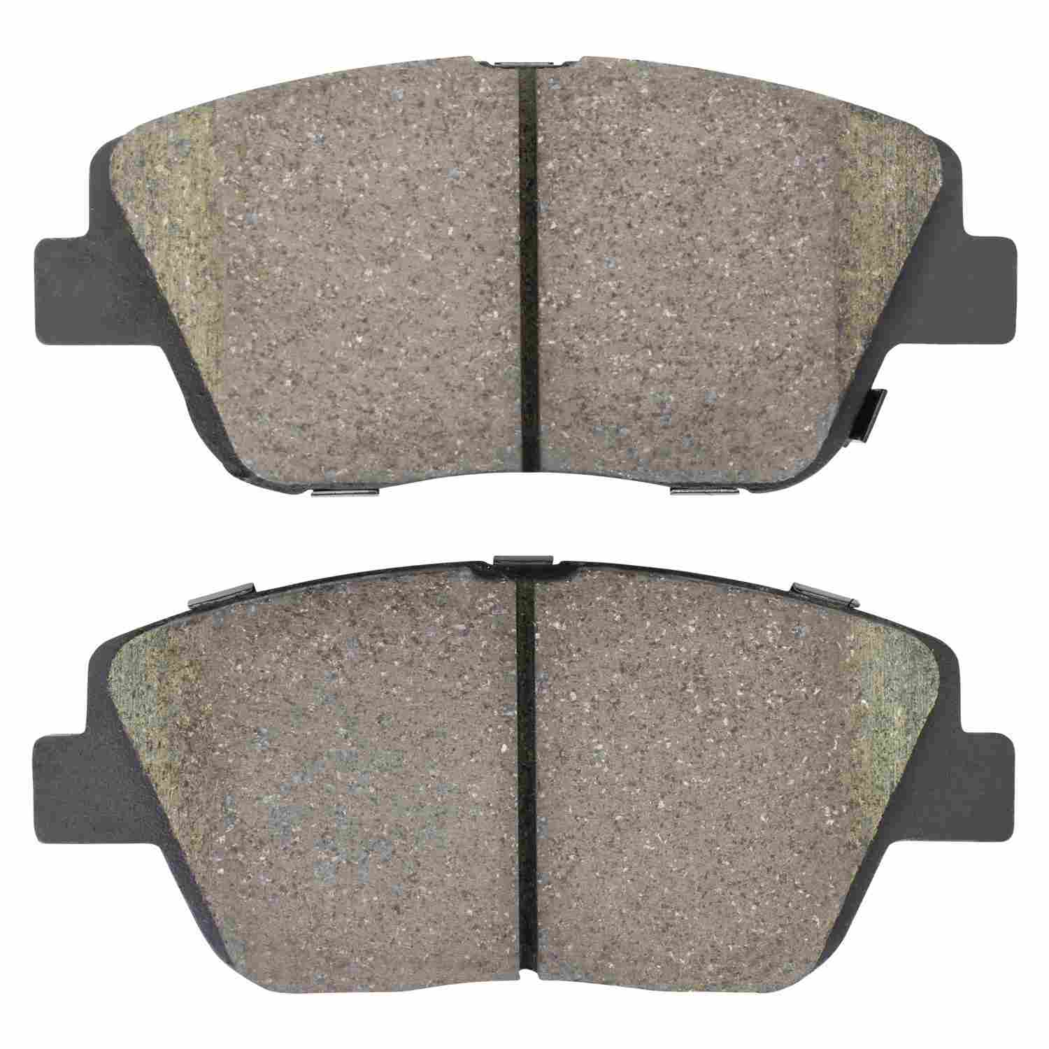 Front View of Front Disc Brake Pad Set MPA 1000-1444C