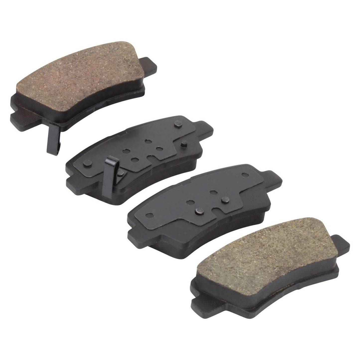 Angle View of Rear Disc Brake Pad Set MPA 1000-1445C