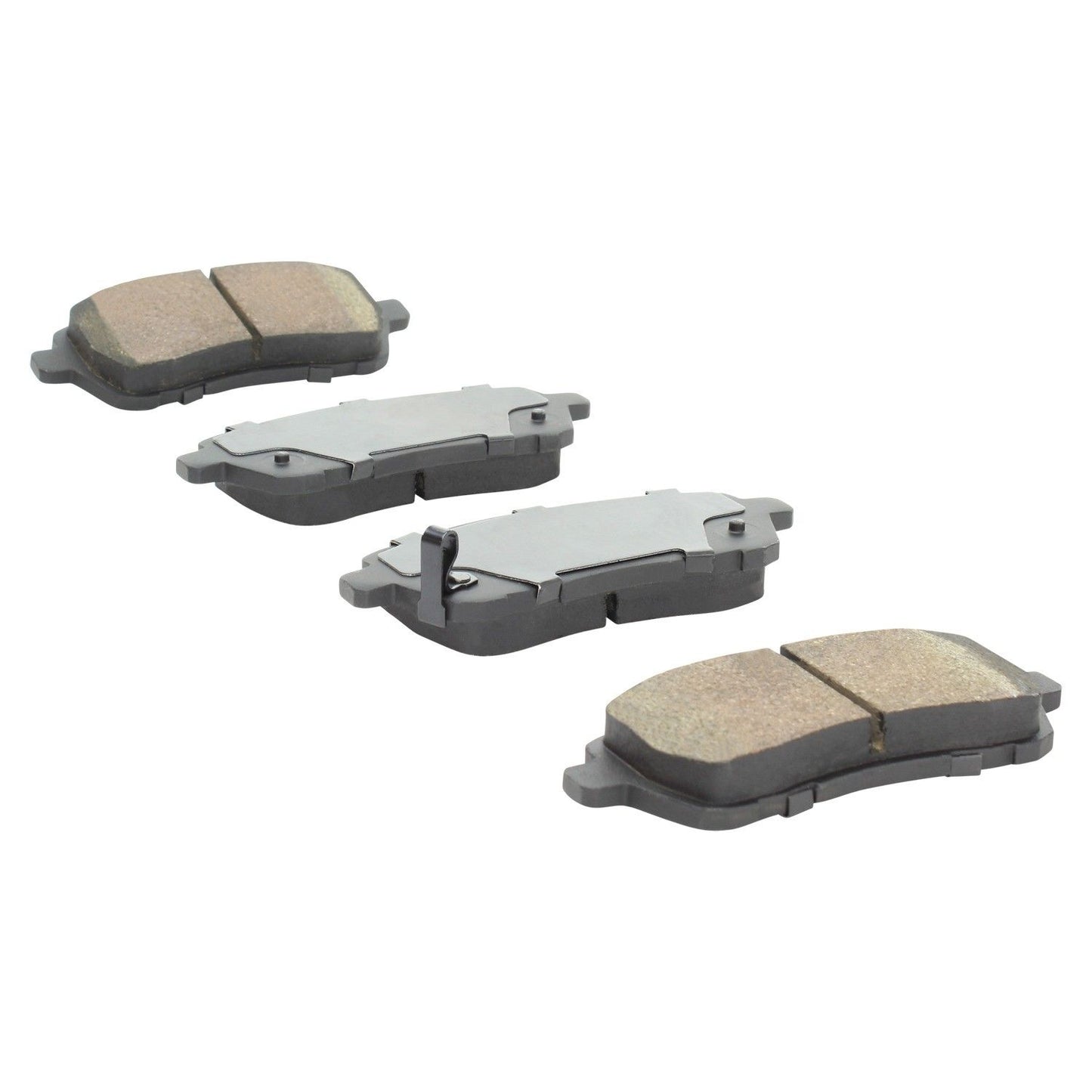 Angle View of Front Disc Brake Pad Set MPA 1000-1454C