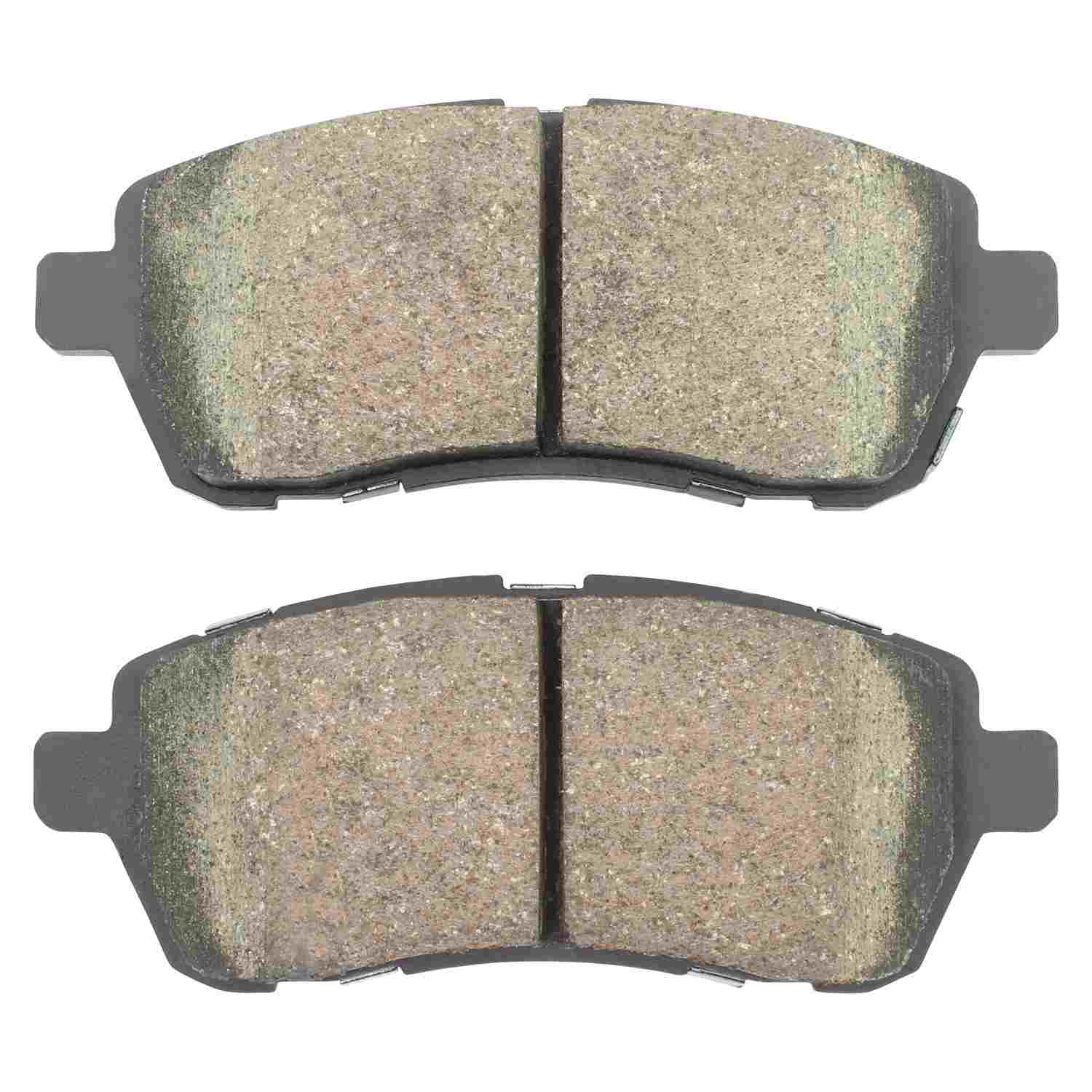 Front View of Front Disc Brake Pad Set MPA 1000-1454C