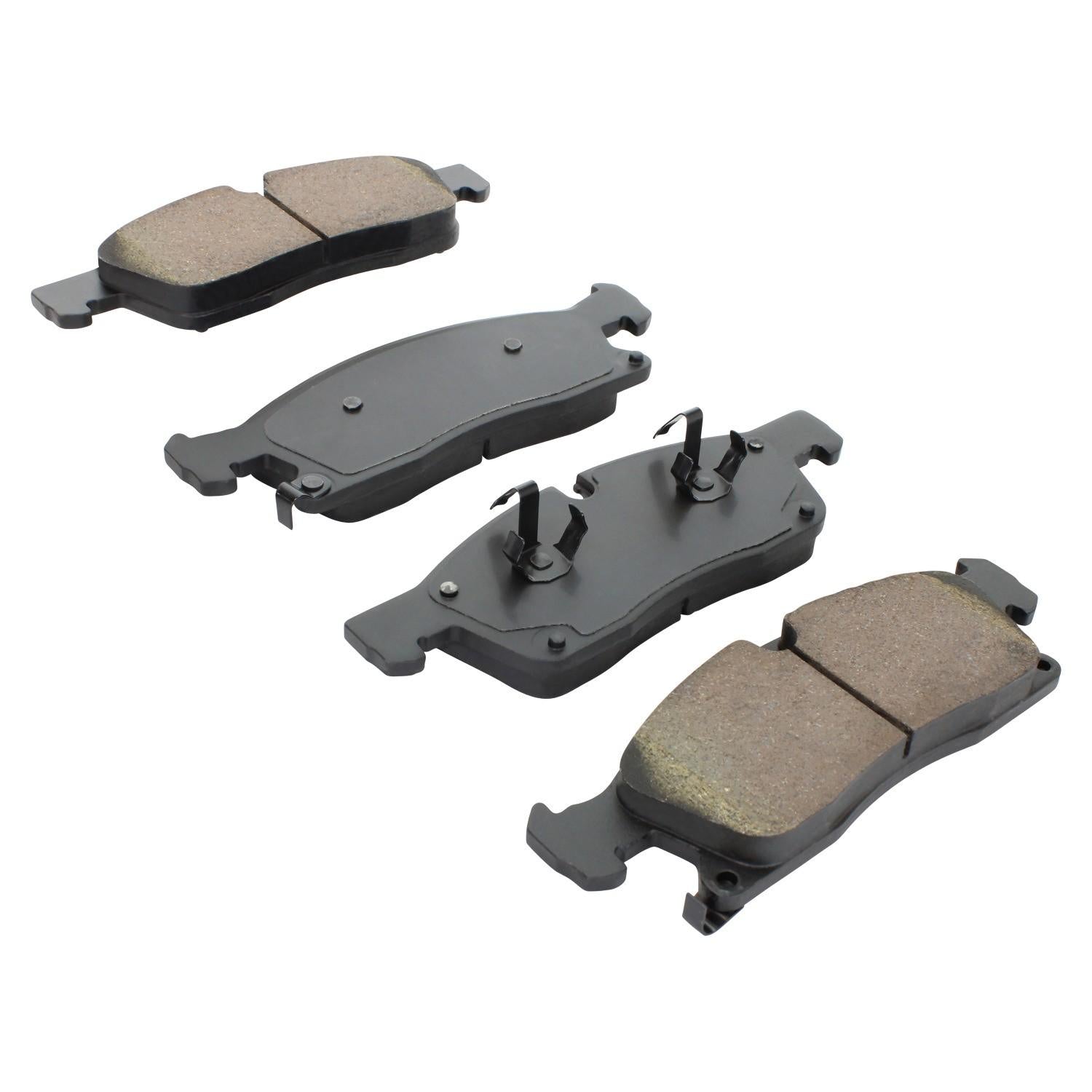 Angle View of Front Disc Brake Pad Set MPA 1000-1455C