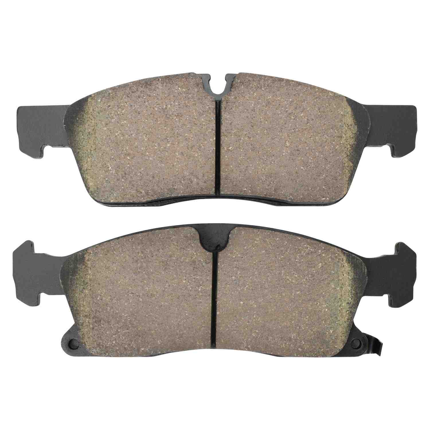 Front View of Front Disc Brake Pad Set MPA 1000-1455C