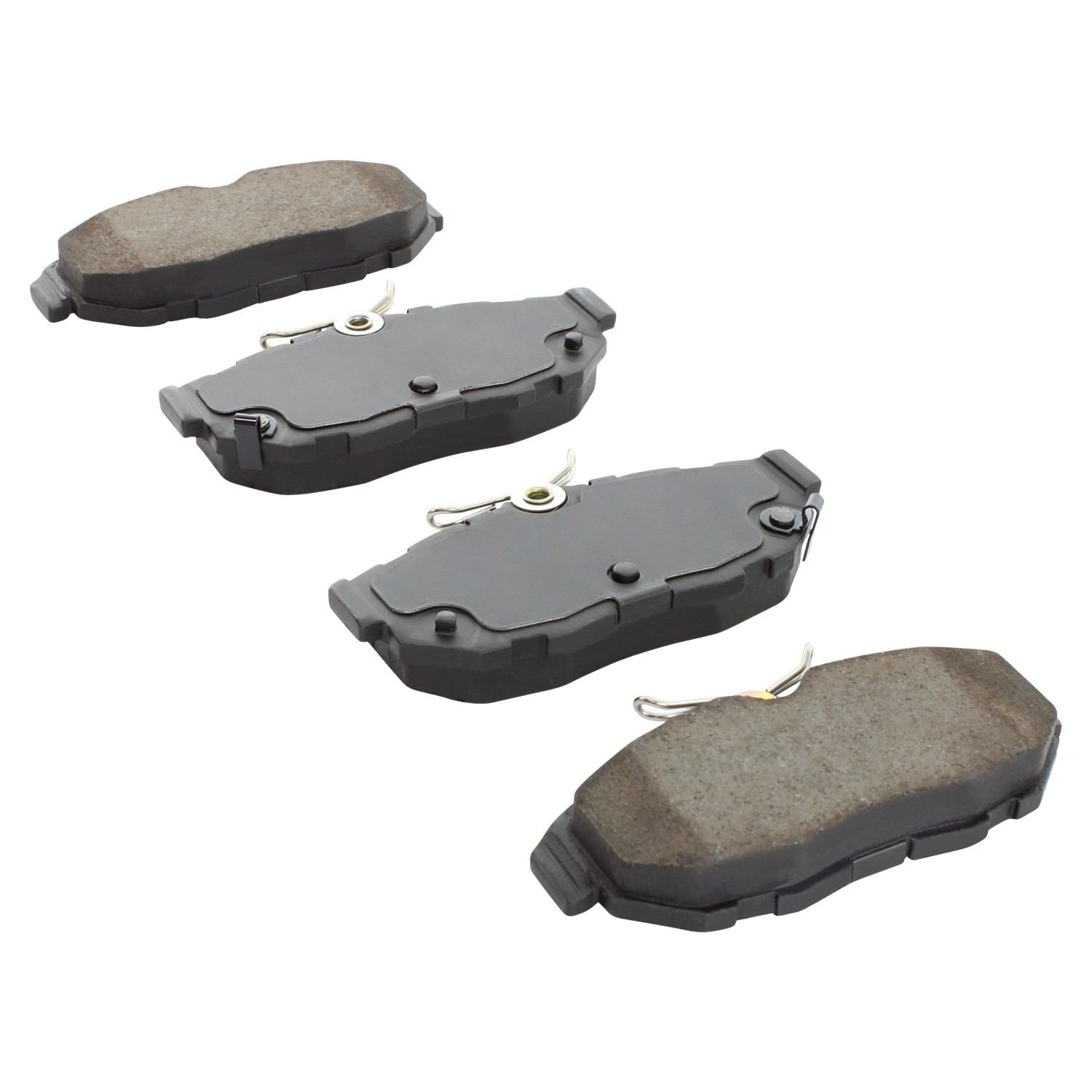 Angle View of Rear Disc Brake Pad Set MPA 1000-1465C