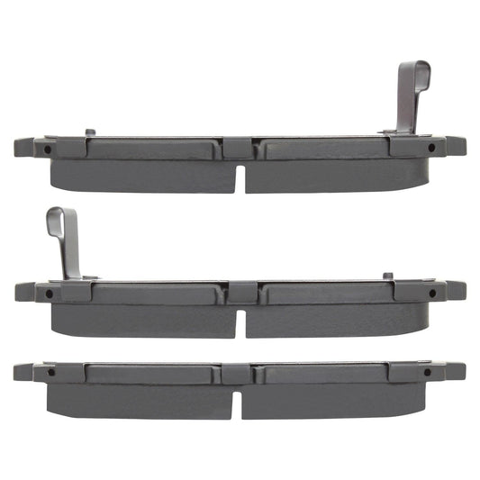 Top View of Front Disc Brake Pad Set MPA 1000-1506C