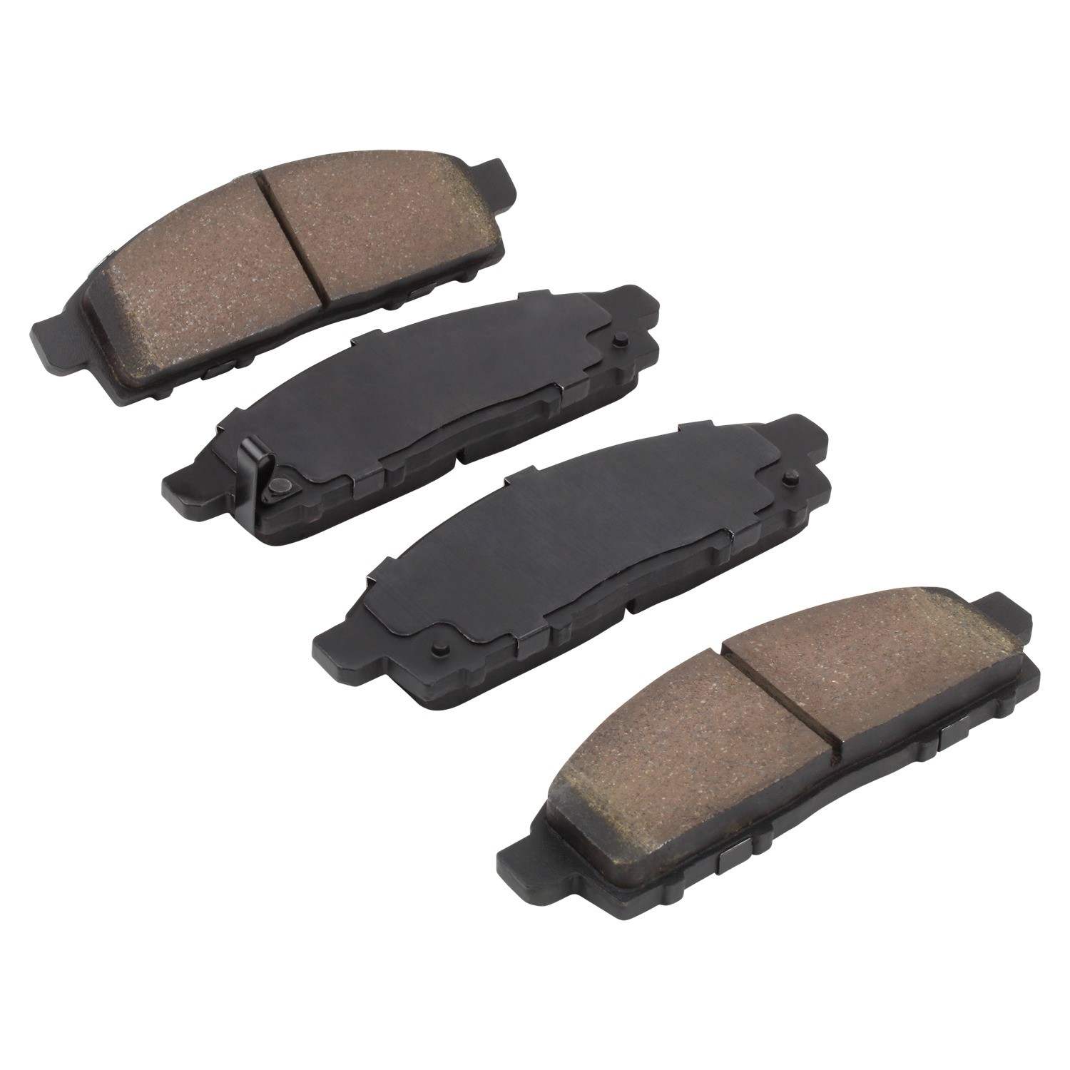 Angle View of Front Disc Brake Pad Set MPA 1000-1519C