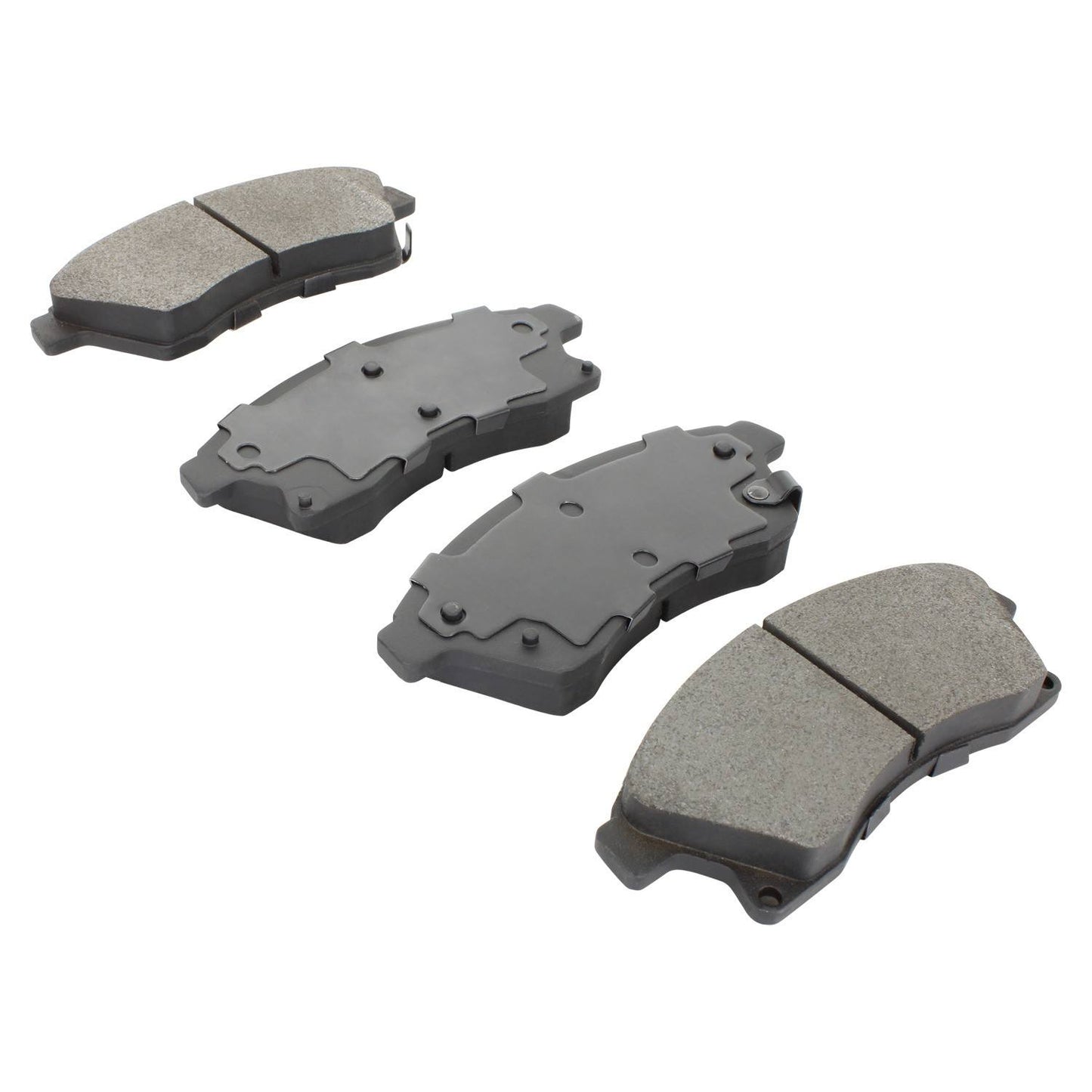 Angle View of Front Disc Brake Pad Set MPA 1000-1522M