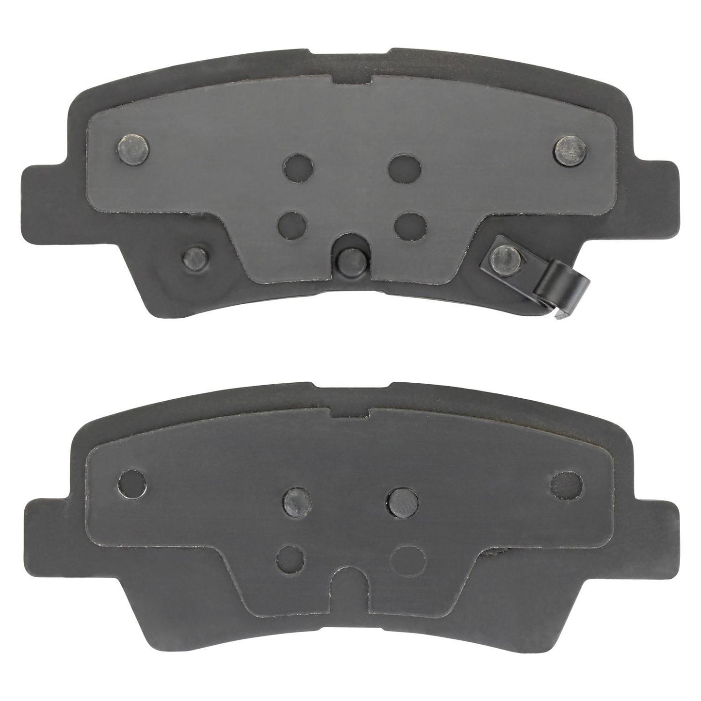 Back View of Rear Disc Brake Pad Set MPA 1000-1544C