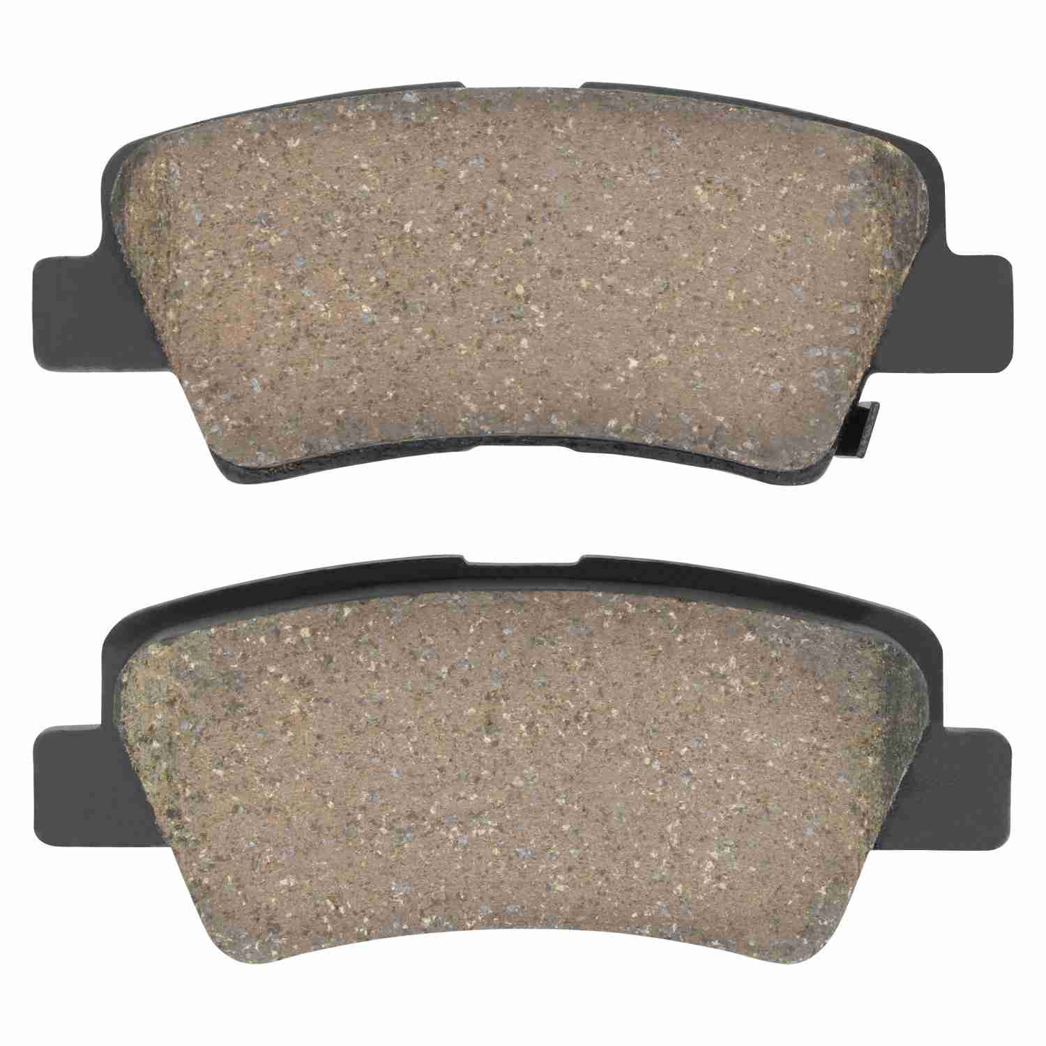 Front View of Rear Disc Brake Pad Set MPA 1000-1544C