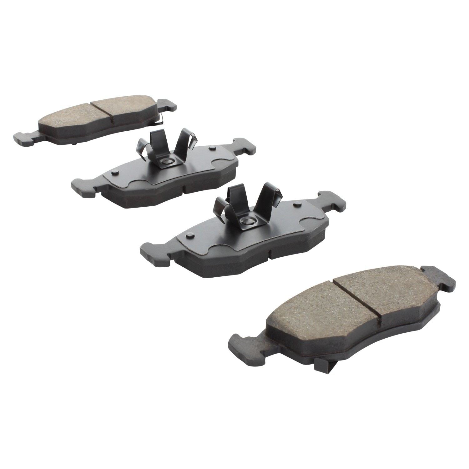 Angle View of Front Disc Brake Pad Set MPA 1000-1568C