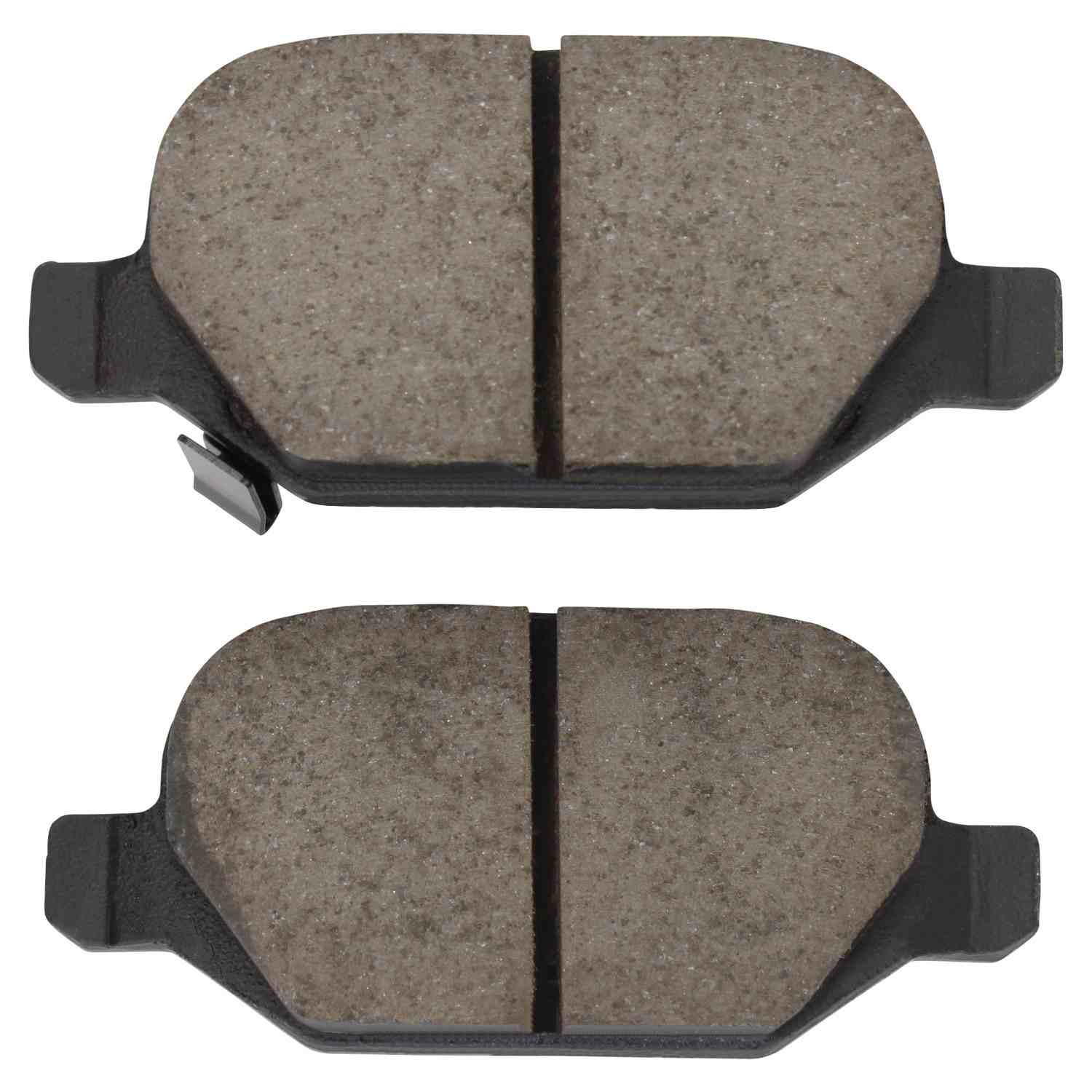 Front View of Rear Disc Brake Pad Set MPA 1000-1569C