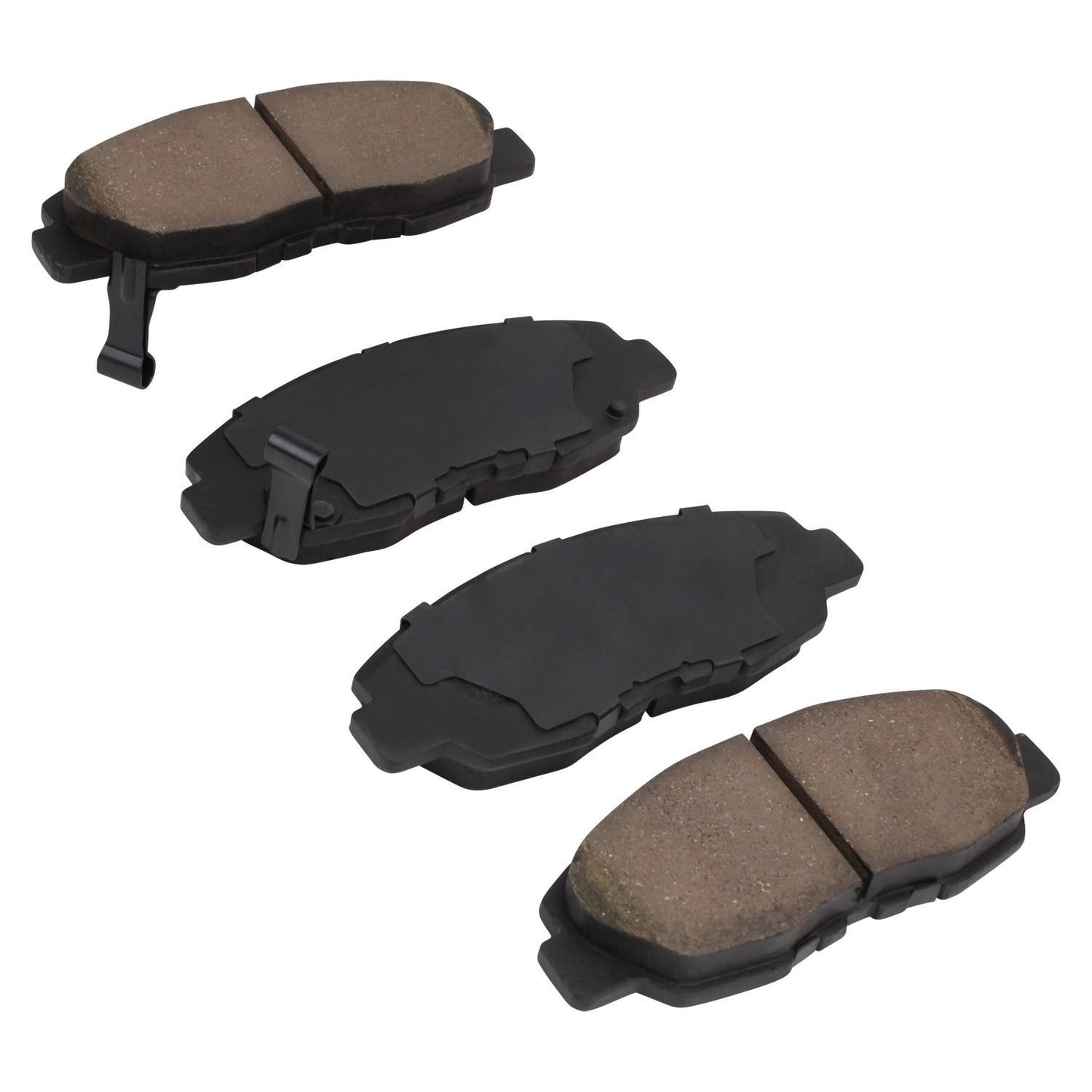 Angle View of Front Disc Brake Pad Set MPA 1000-1578C